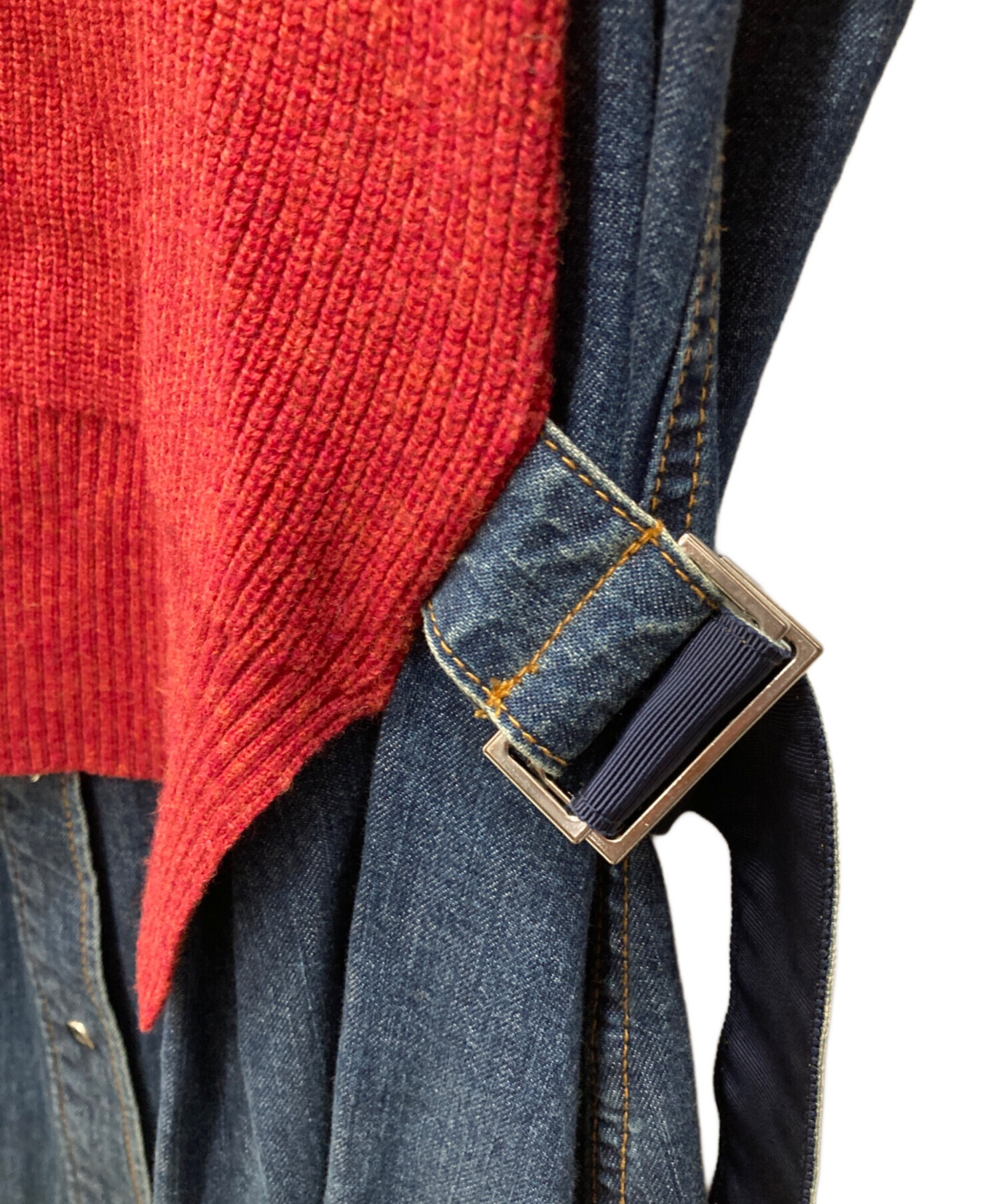 中古・古着通販】sacai (サカイ) タートルネックニットドッキング