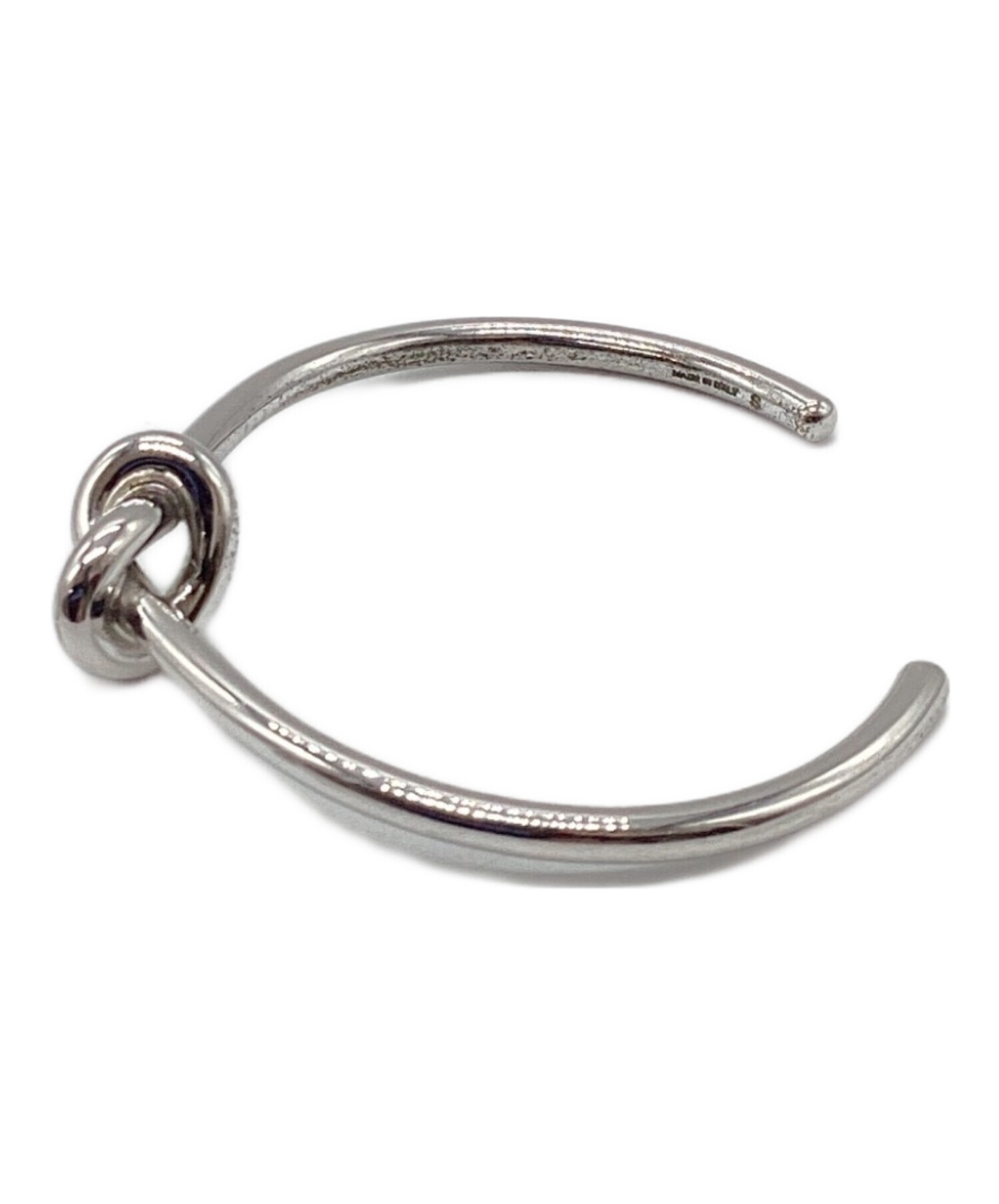 中古・古着通販】CELINE (セリーヌ) ノットバングル シルバー サイズ