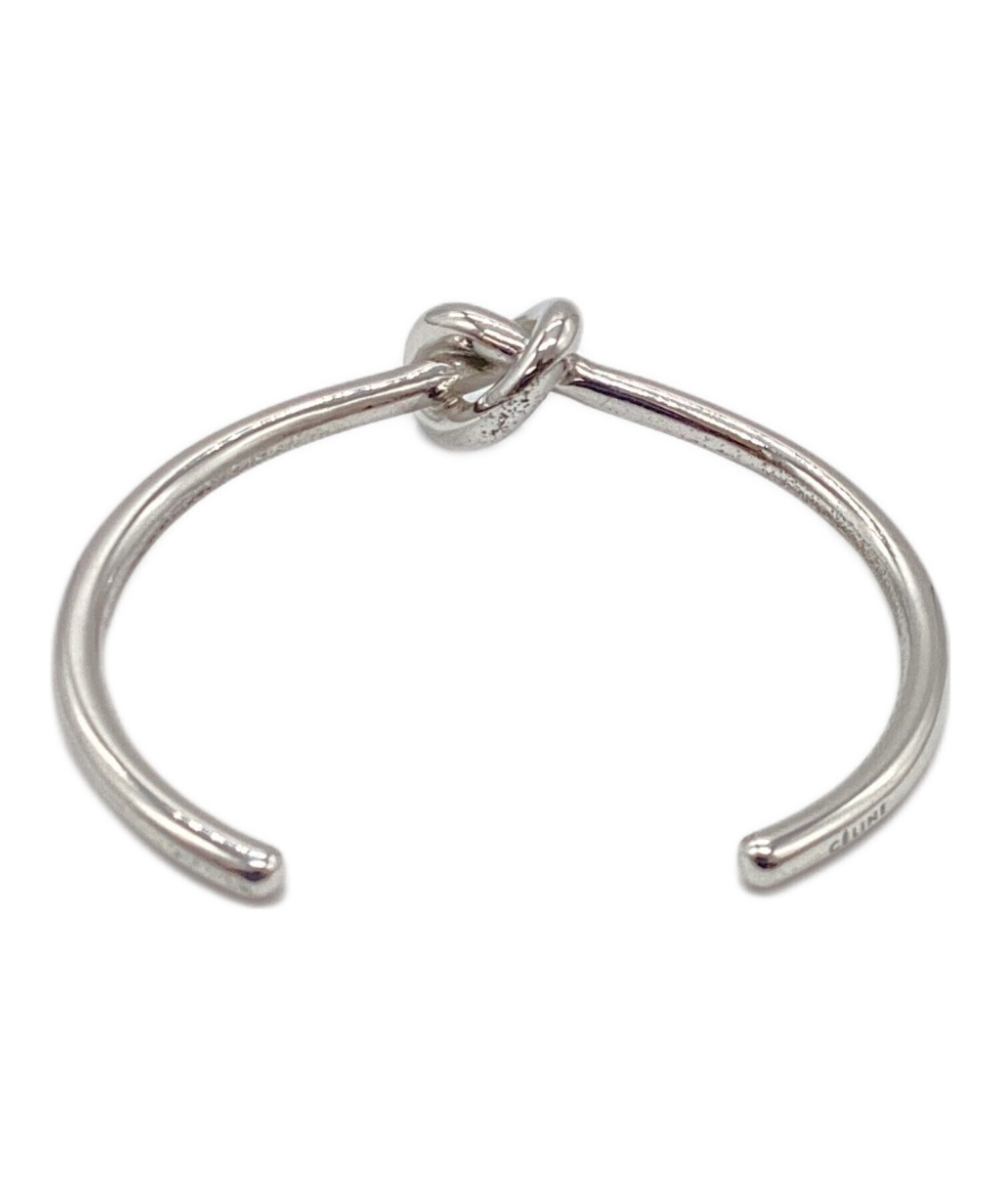 中古・古着通販】CELINE (セリーヌ) ノットバングル シルバー サイズ