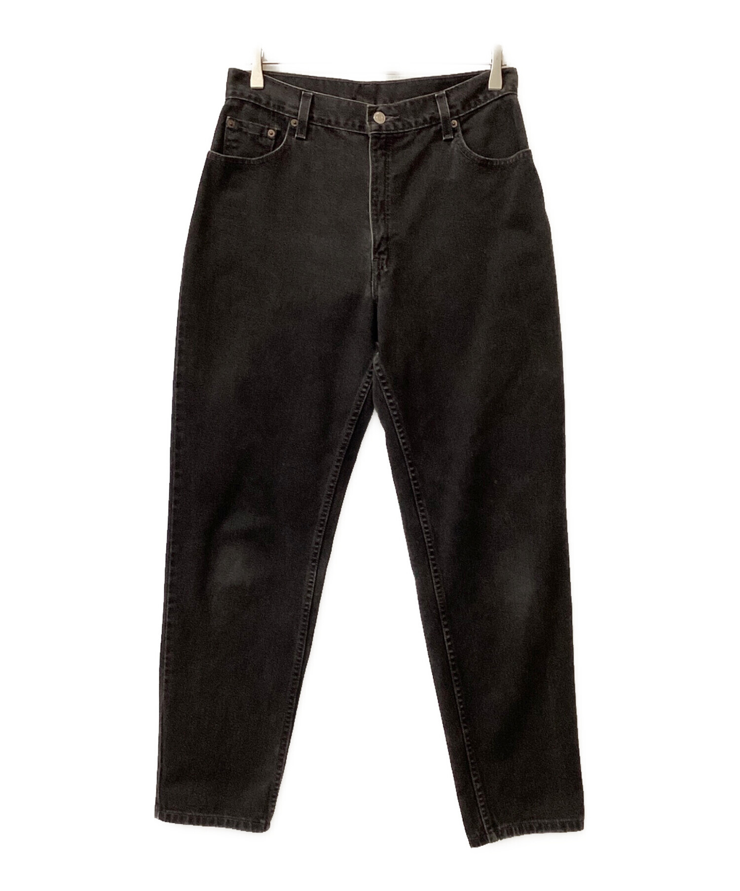 Levi's リーバイス デニムパンツ M 黒 【古着】【中古】【送料無料】 中古・古着通販】LEVI'S (リーバイス) 先染めブラックデニムパンツ