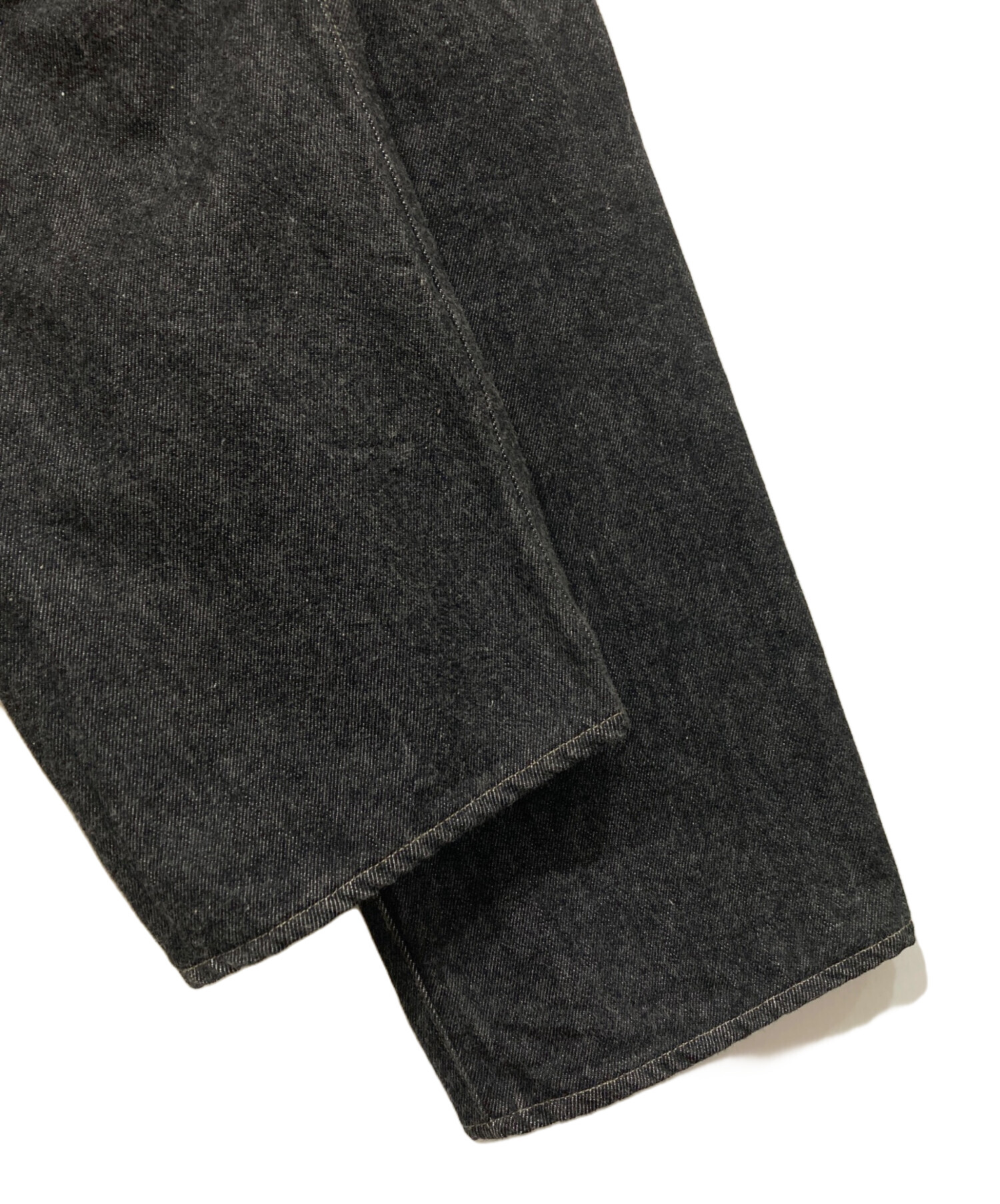 A.PRESSE Black Washed Denim Pants W32 【公式通販】