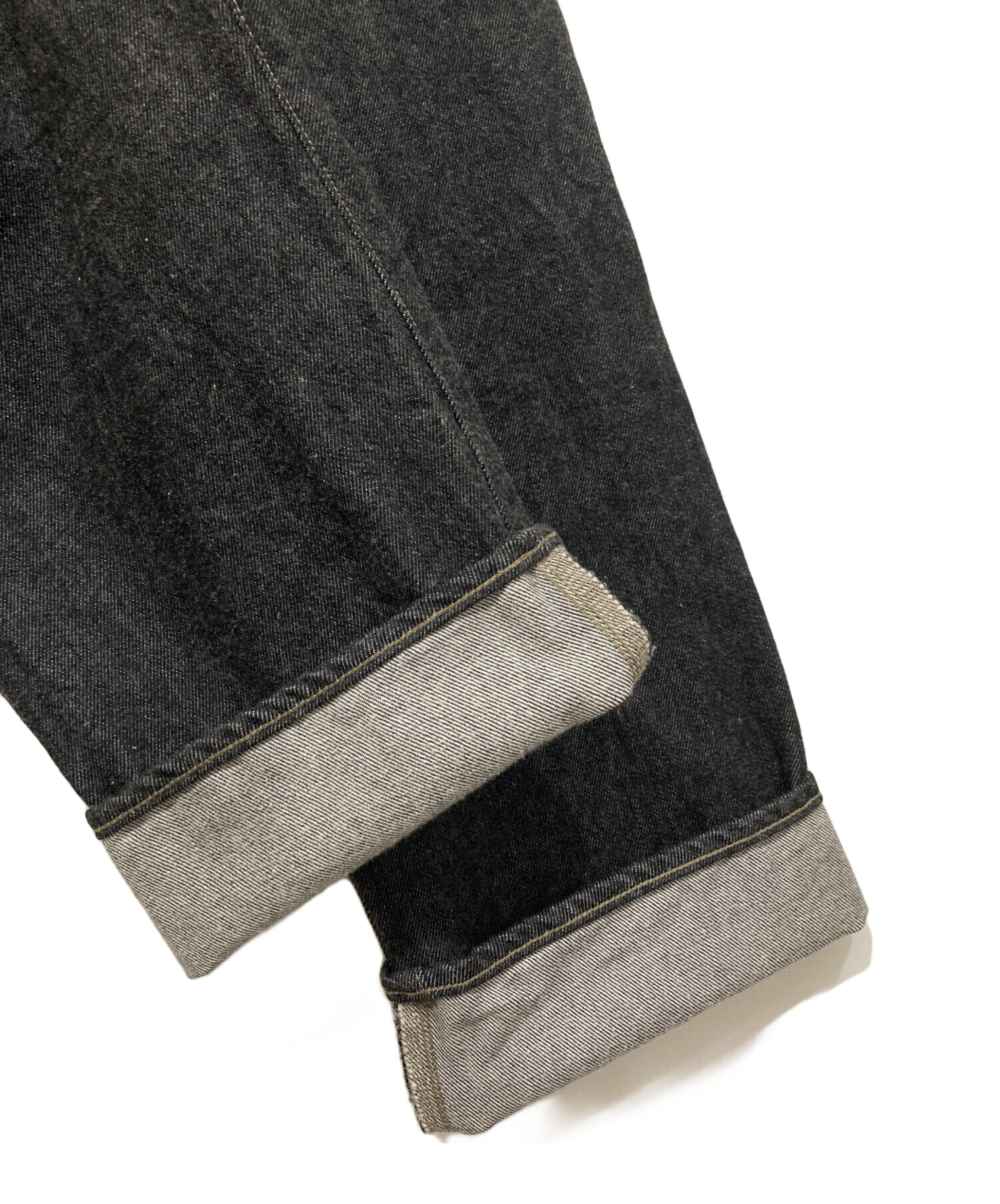 A.PRESSE Black Washed Denim Pants W32 【公式通販】