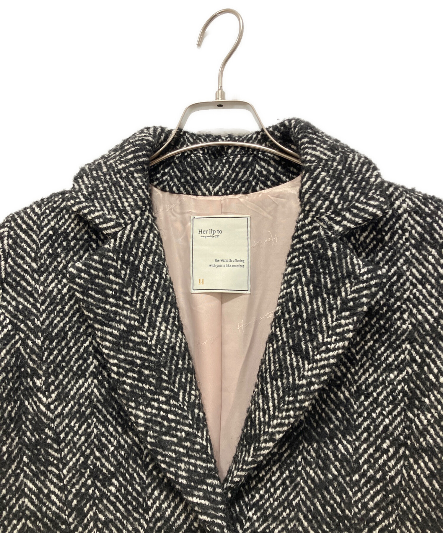 herlipto／Herringbone Wool-Blend Chester Herlipto Herringbone Wool 
