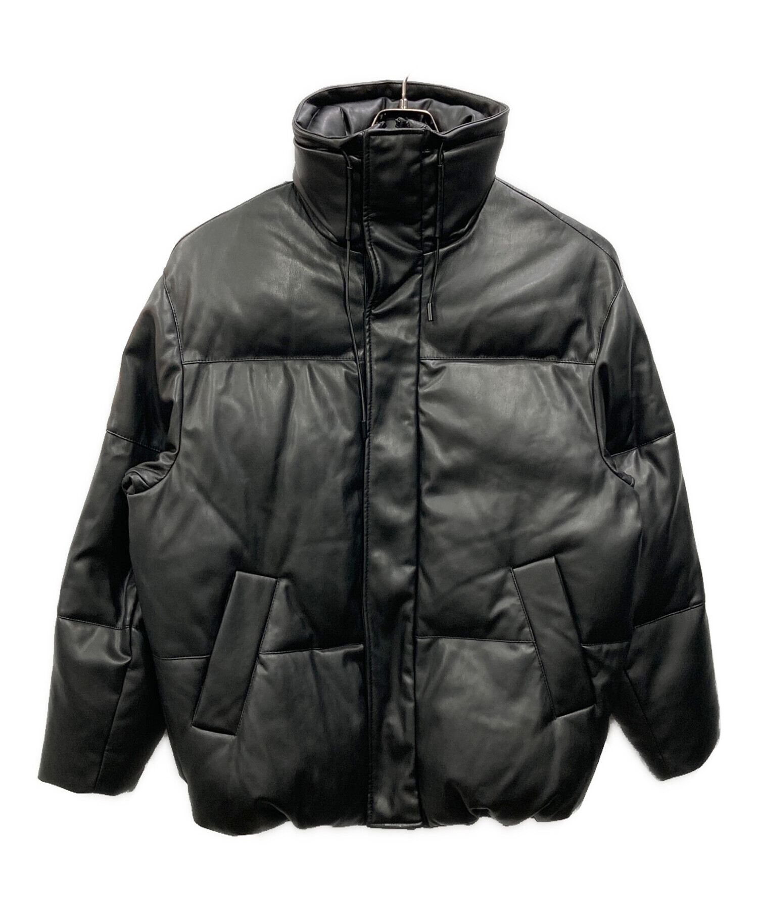 ZARA フェイクレザージャケット ブラック ZARA】フェイクレザージャケット ブラック | 4391/872/800 (ZARA