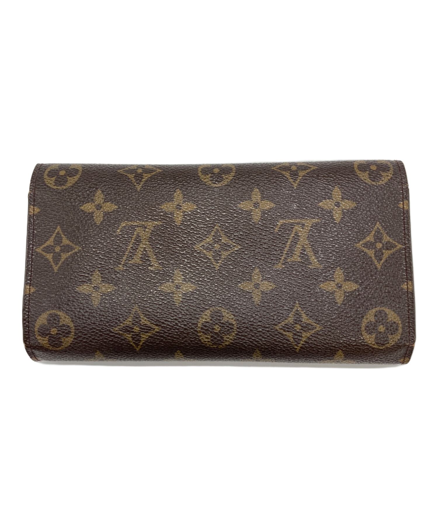 ルイヴィトン　　財布　ブラウン　中古 中古・古着通販】LOUIS VUITTON (ルイ ヴィトン) 長財布