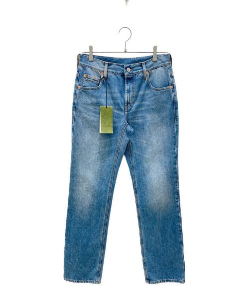 中古・古着通販】GUCCI (グッチ) ホースビットデニムパンツ インディゴ