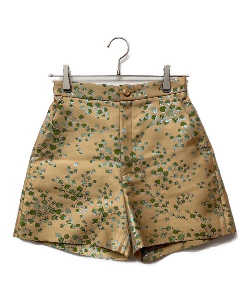 中古・古着通販】GUCCI (グッチ) ハイウエストショートパンツ ベージュ