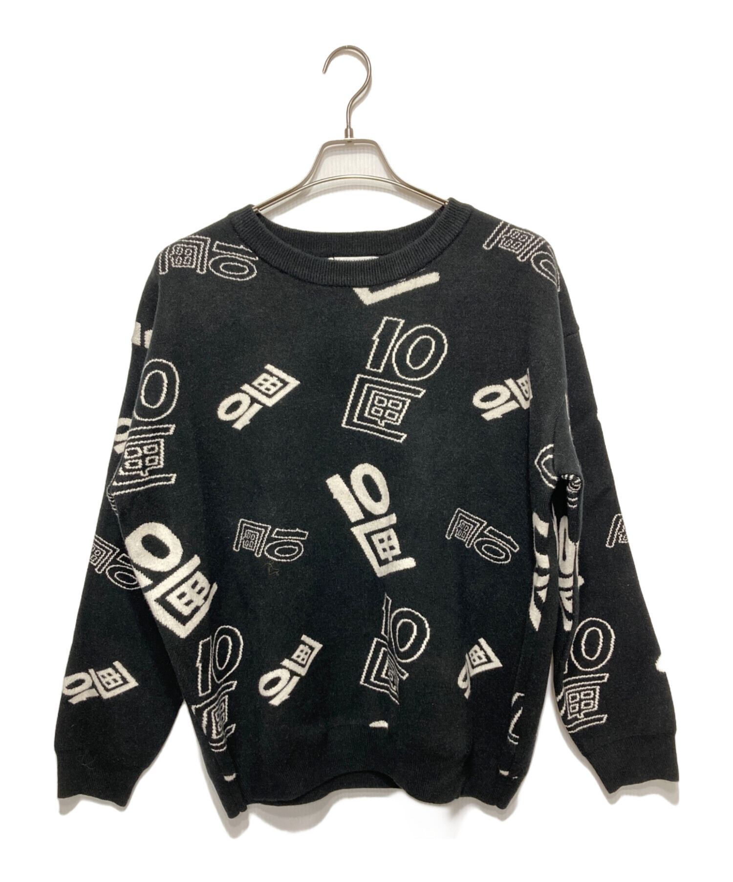 中古・古着通販】TENBOX (テンボックス) OG Logo Jacquard Sweater