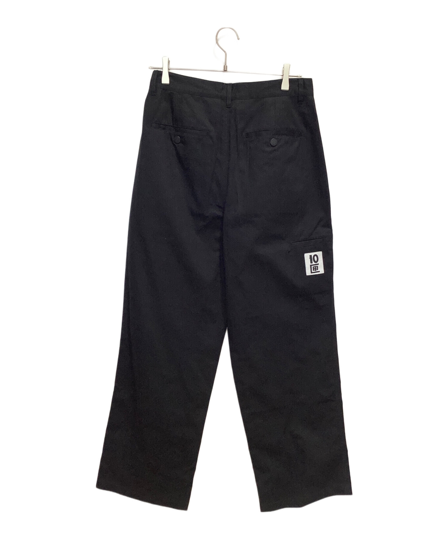 中古・古着通販】TENBOX (テンボックス) Work Pants ブラック サイズ:M