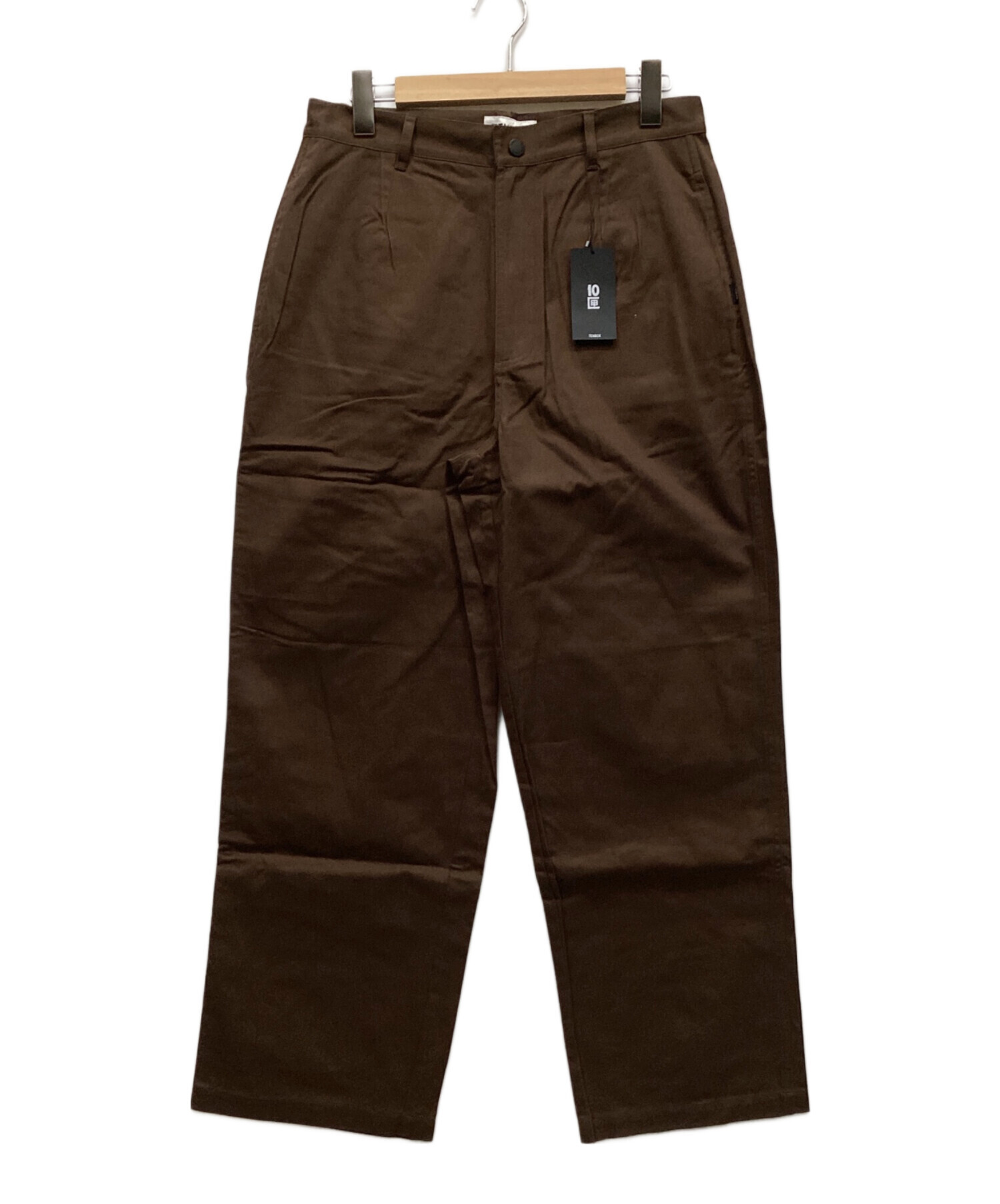 中古・古着通販】TENBOX (テンボックス) Work Pants ブラウン サイズ:L