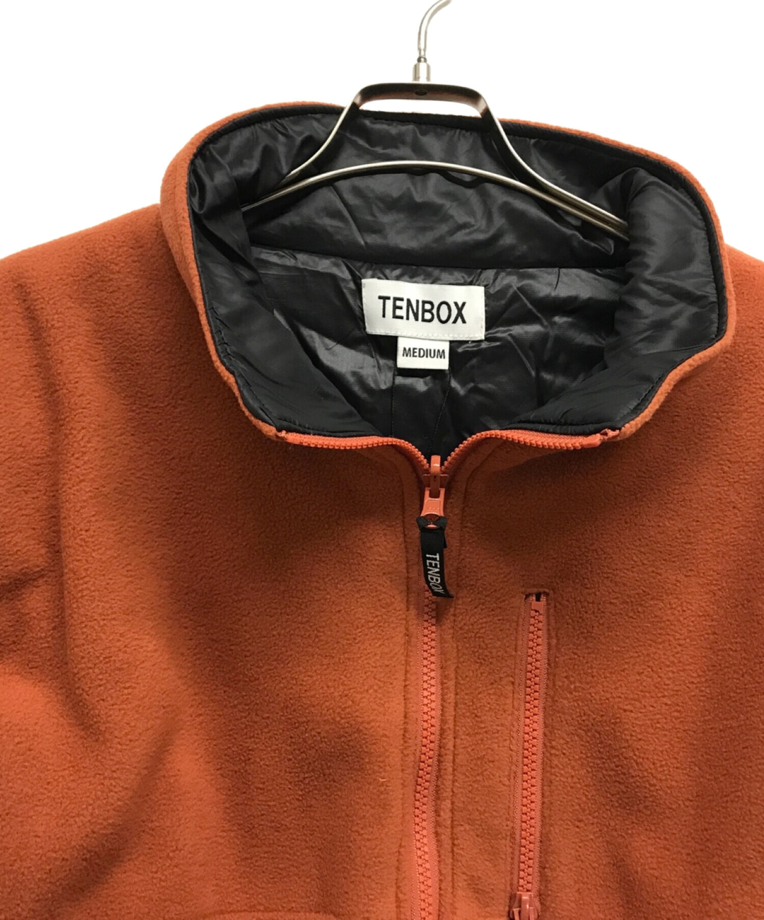 中古・古着通販】TENBOX (テンボックス) Fleece/Nylon Reversible Vest