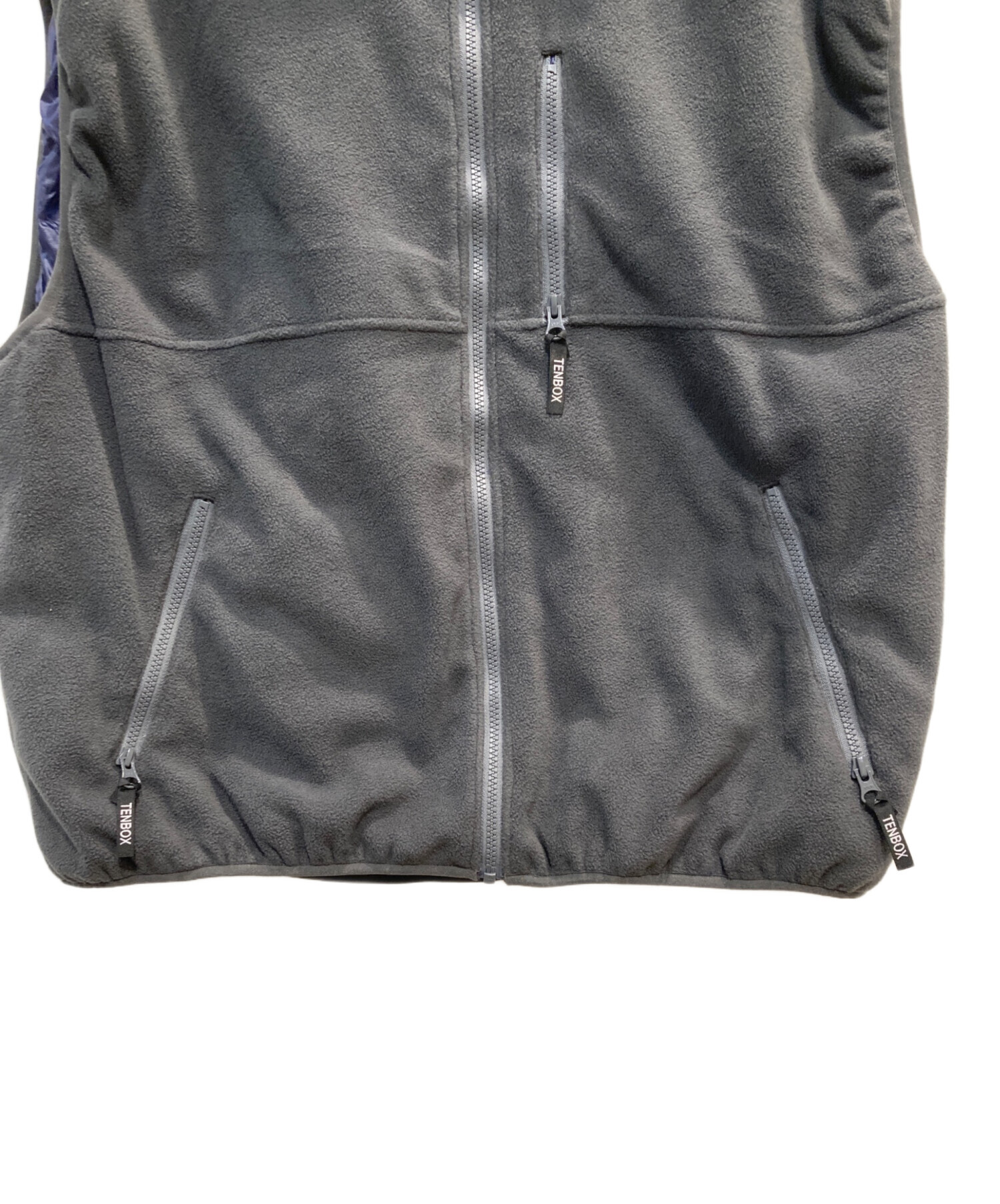 中古・古着通販】TENBOX (テンボックス) Fleece/Nylon Reversible Vest 