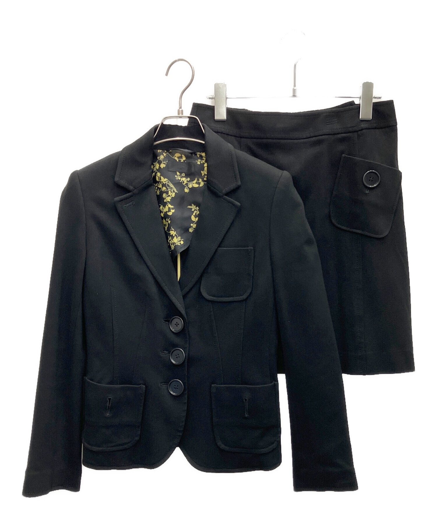 Paul Smith　ポール・スミス　スリムフィット ブラック　セットアップ 中古・古着通販】Paul Smith BLACK (ポールスミスブラック