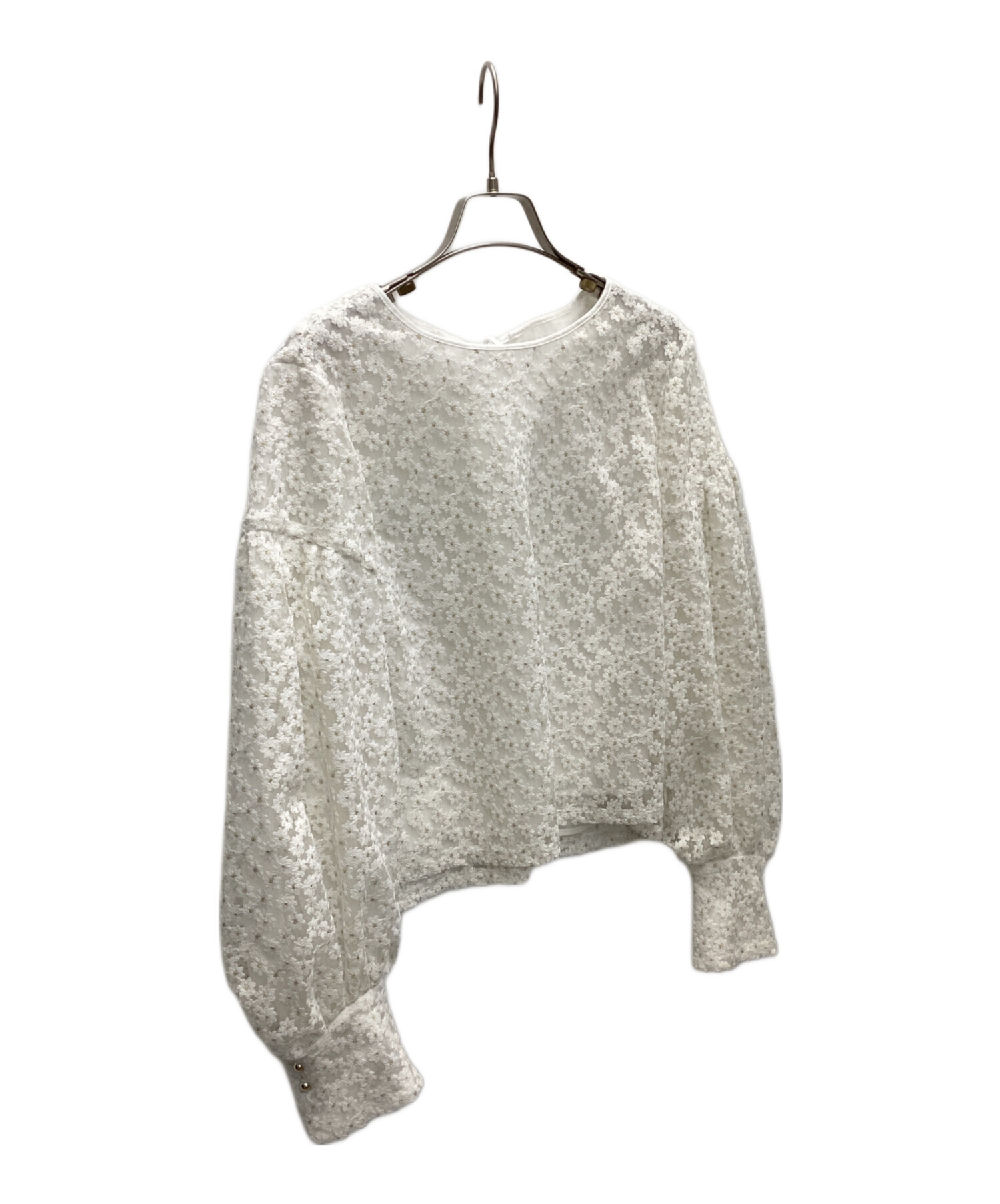 中古・古着通販】ARPEGE STORY (アルページュストーリー) フラワー刺繍