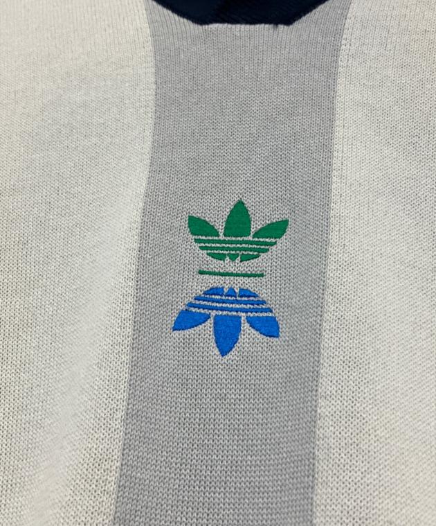 中古・古着通販】adidas (アディダス) ROLLING LINKS 長袖ニットポロ
