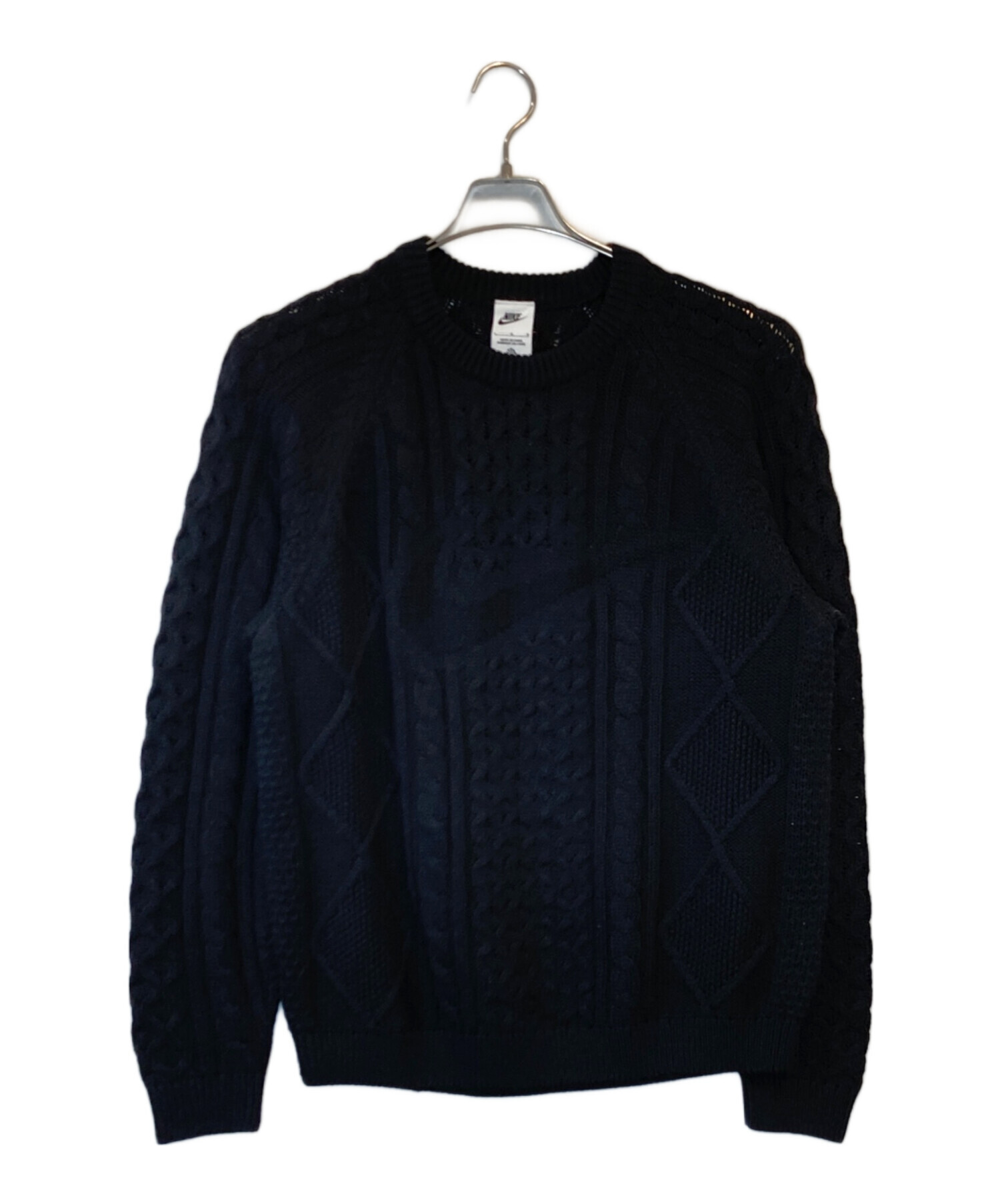 中古・古着通販】NIKE (ナイキ) NL ケーブル ニット L/S セーター 