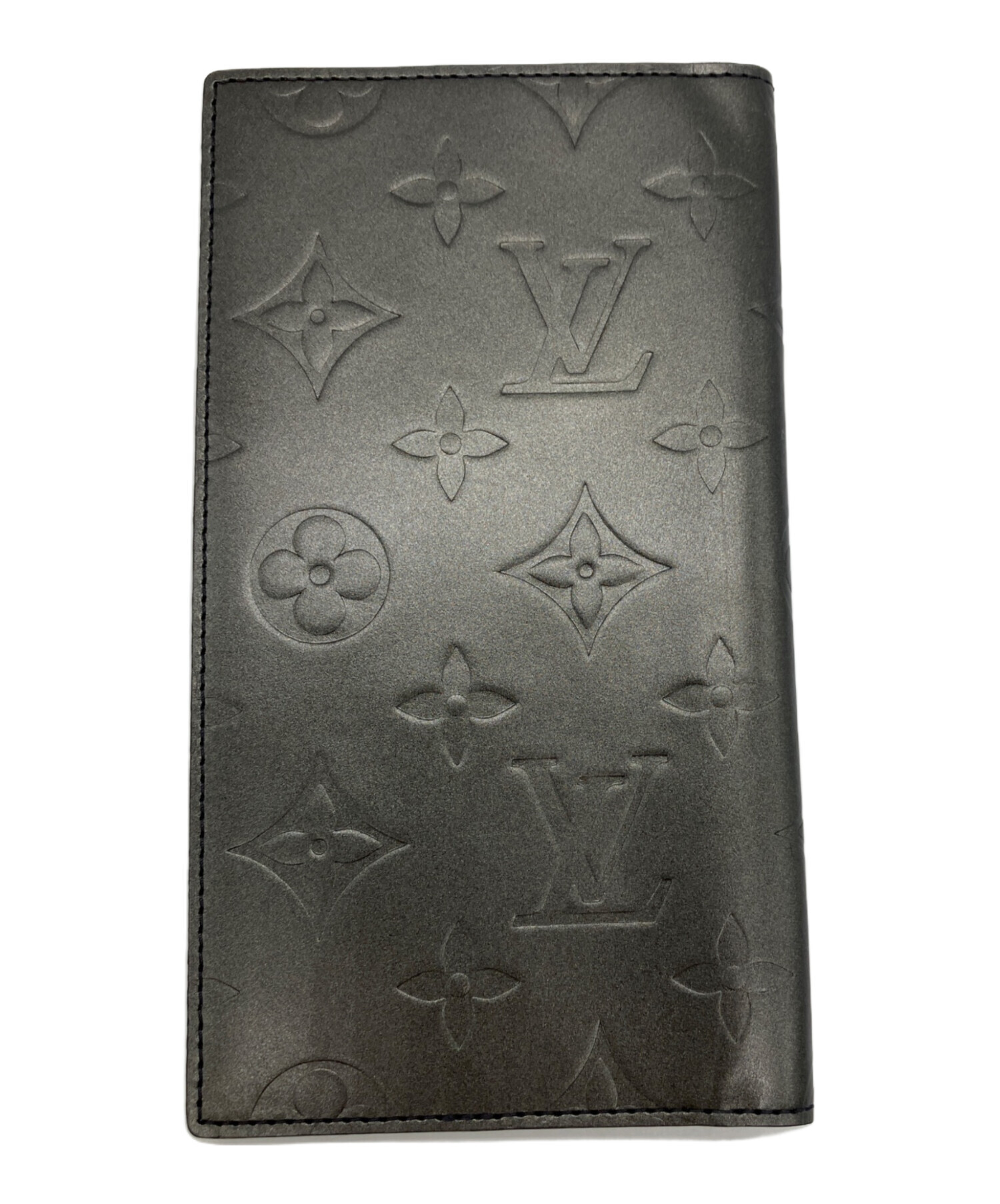 中古・古着通販】LOUIS VUITTON (ルイ ヴィトン) 手帳カバー グレー
