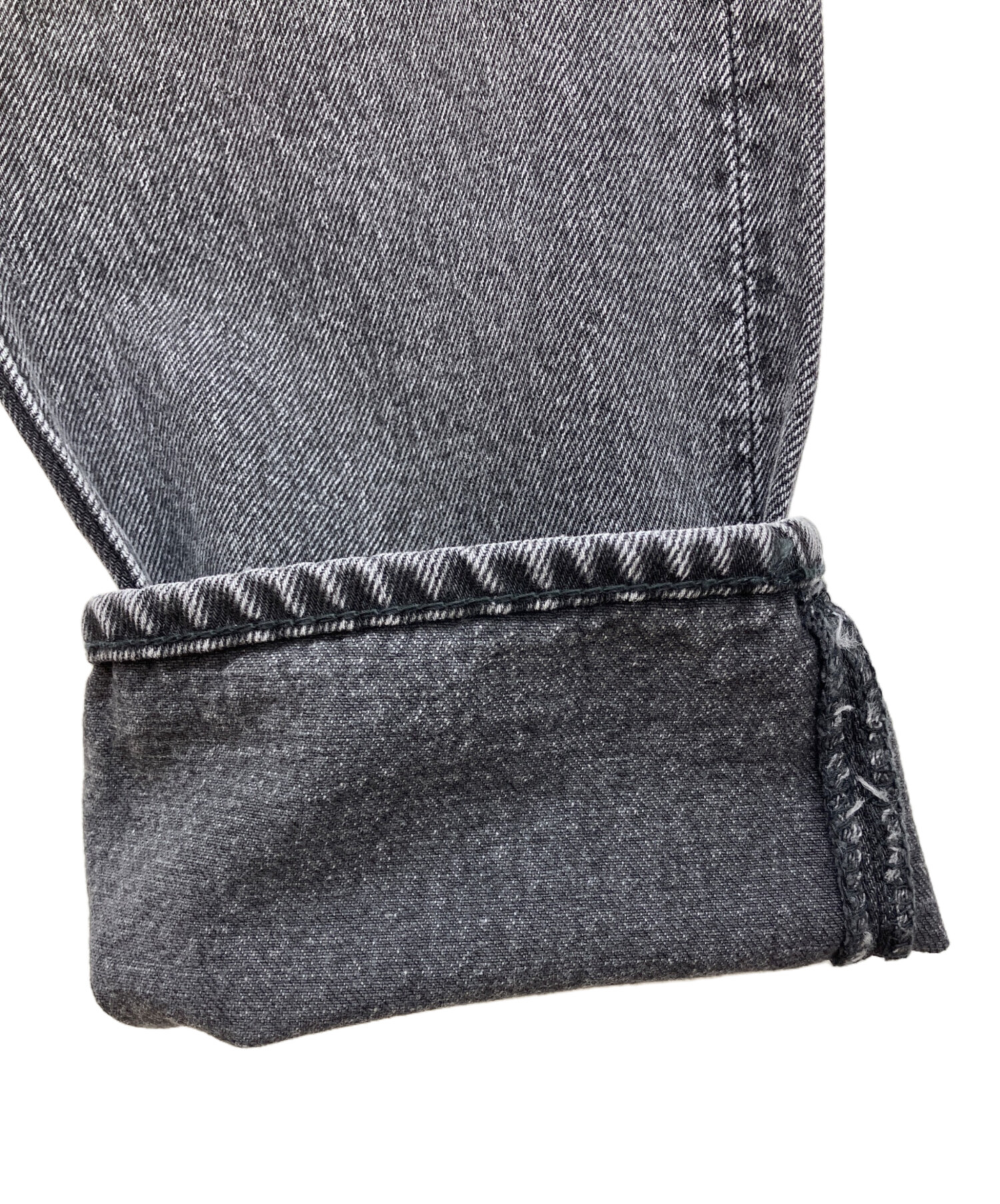 中古・古着通販】orSlow (オアスロウ) 107 IVY FIT BLACK DENIM STONE