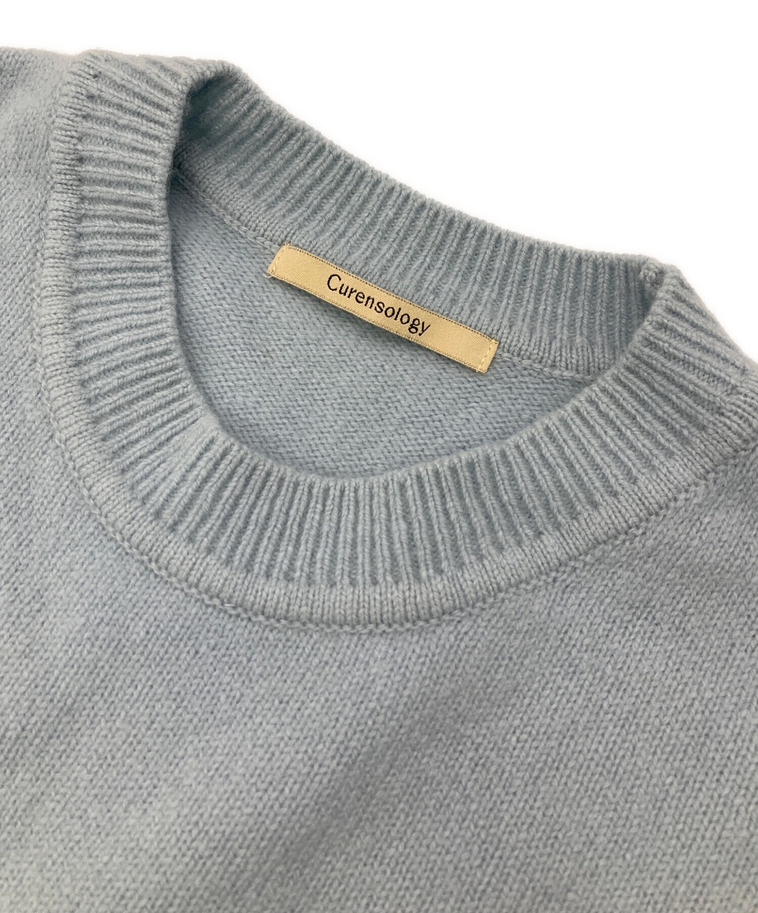 中古・古着通販】Curensology (カレンソロジー) ウールカシミヤクルー