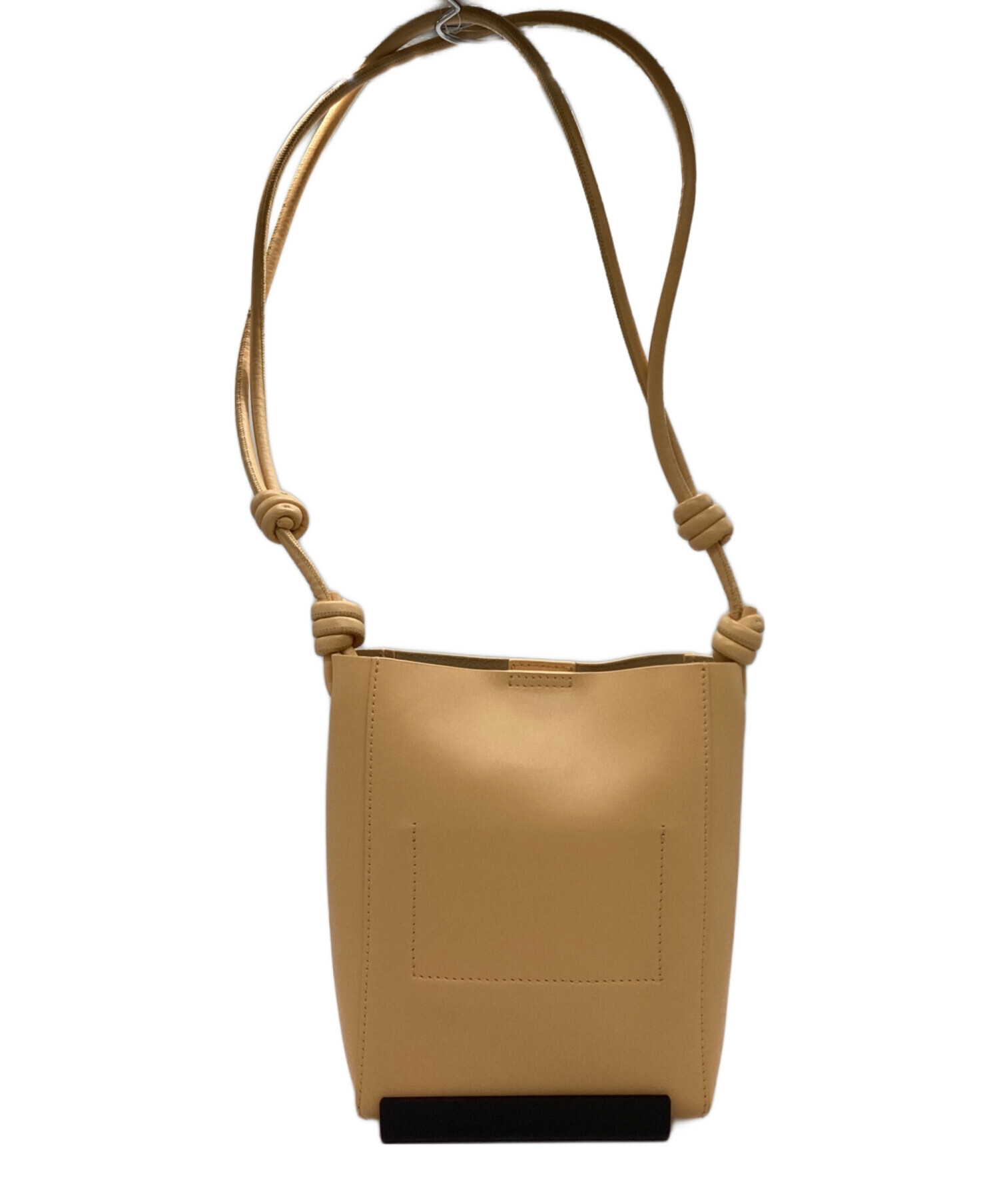 さや　ジルサンダー　ショルダーバック　中古　正規品 中古・古着通販】JIL SANDER (ジルサンダー) レザーショルダーバッグ