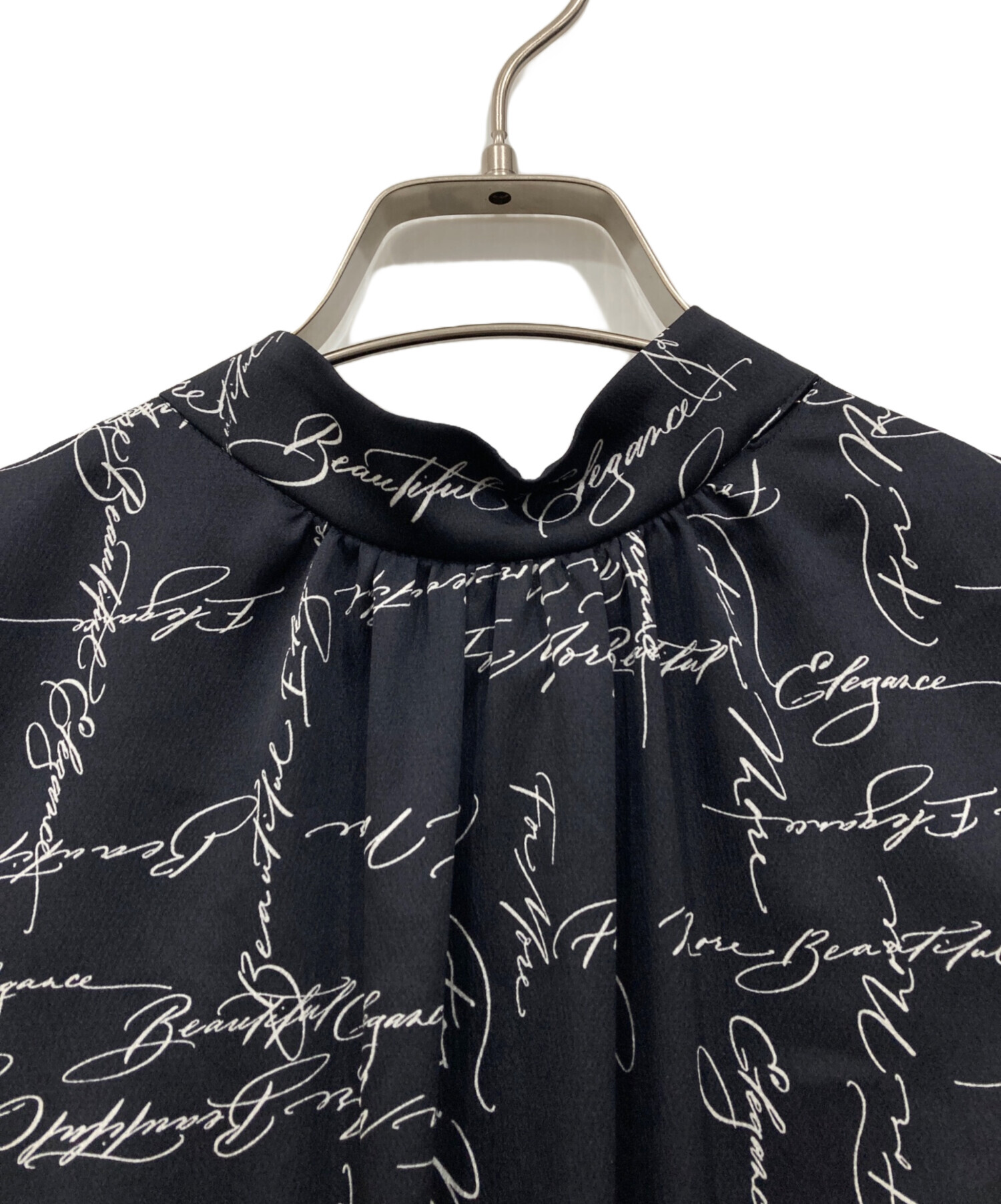 中古・古着通販】ANAYI (アナイ) カリグラフィープリントボウタイ 