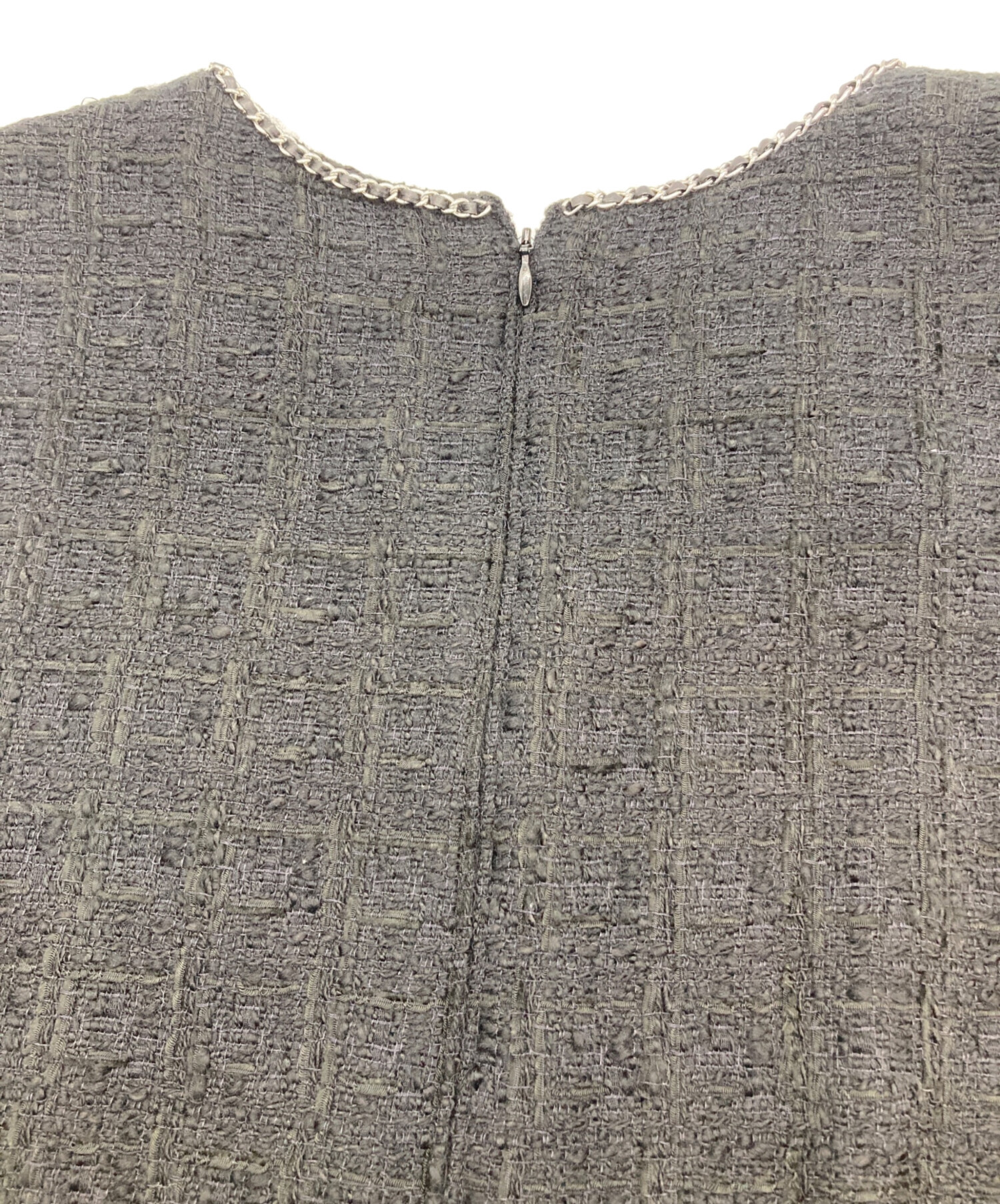 中古・古着通販】ANAYI (アナイ) チェックツィードジャンパースカート