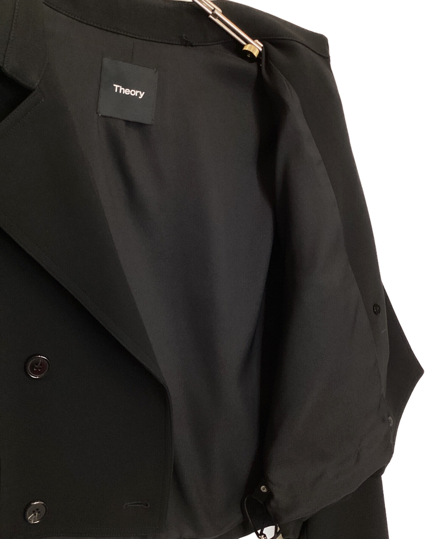 中古・古着通販】theory (セオリー) Admiral Crepe OS Crop Trench