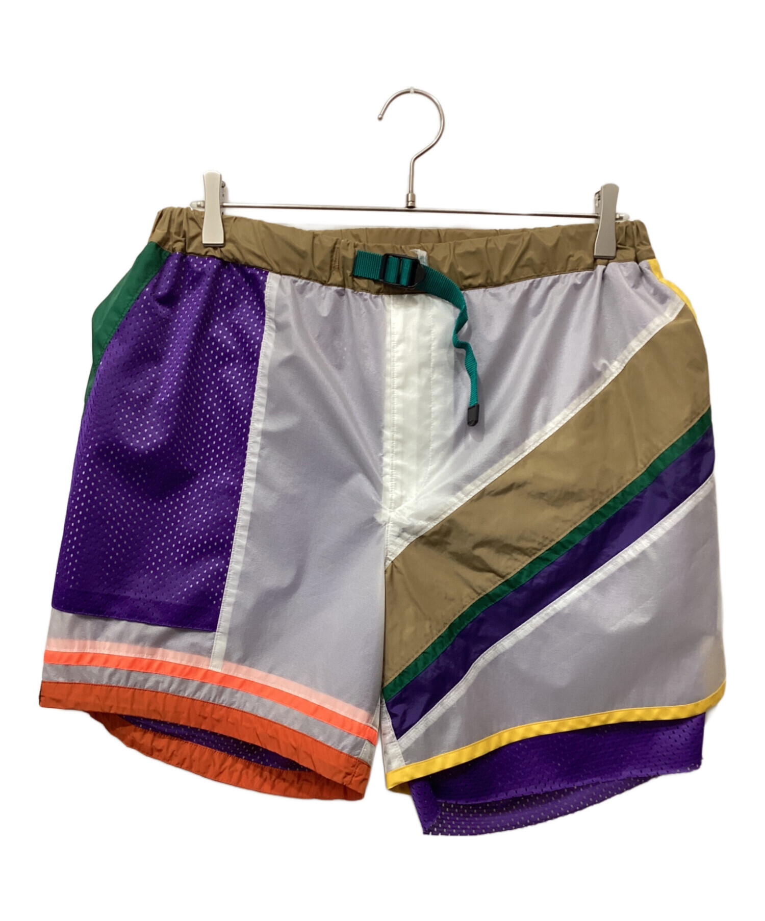 中古・古着通販】KOLOR (カラー) ショートパンツ マルチカラー サイズ