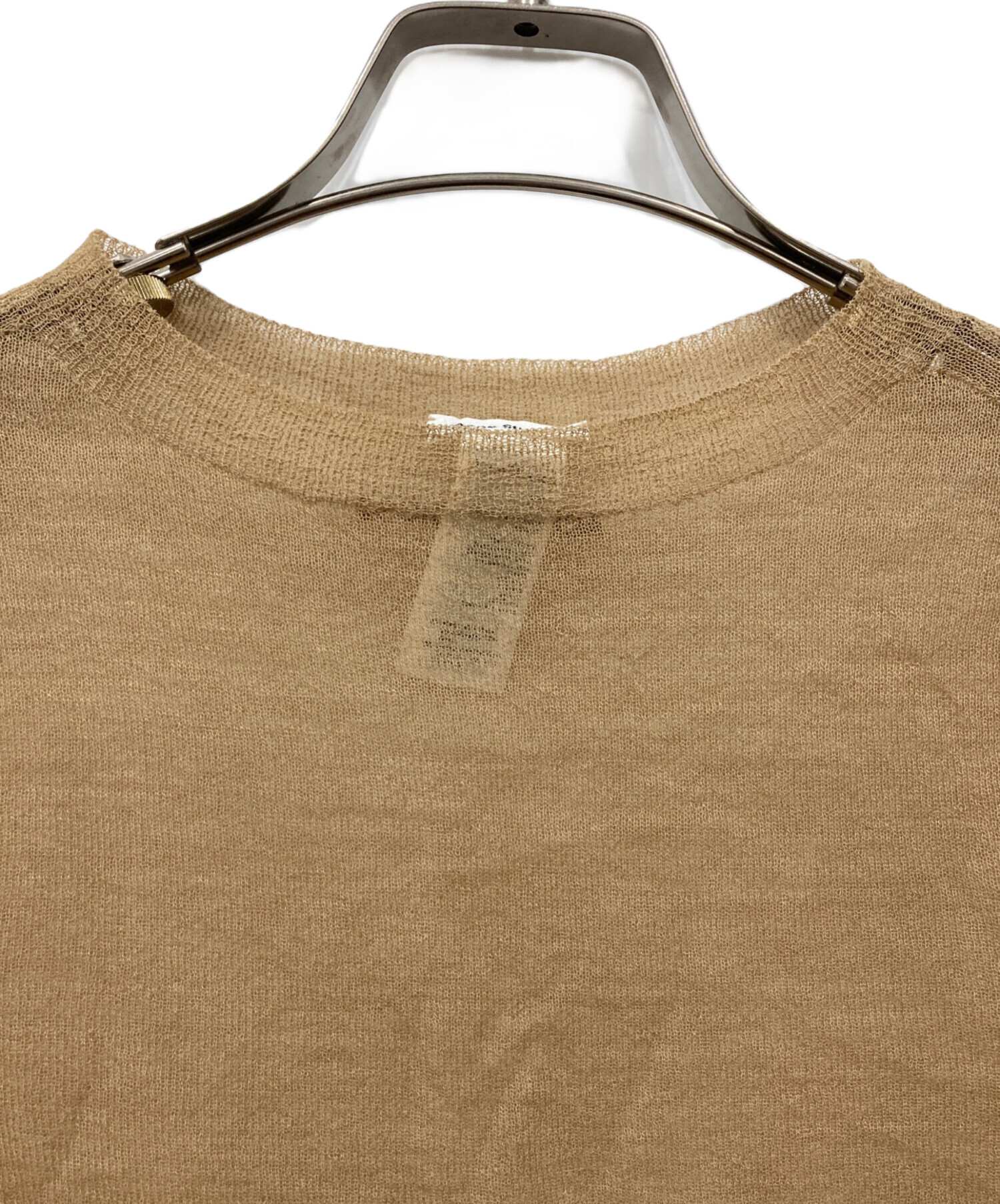 Acne Studios Tシャツ・カットソー XS ベージュ 【古着】【中古】【送料無料】 Acne Studios - Acne Studios Tシャツ・カットソー XS ベージュ 【古着