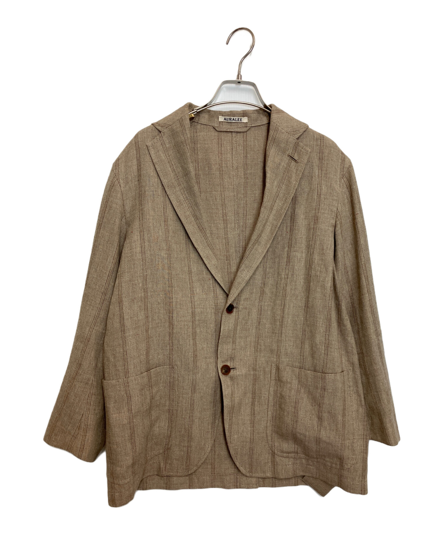 中古・古着通販】AURALEE (オーラリー) LINEN WOOL SILK SHARK SKIN
