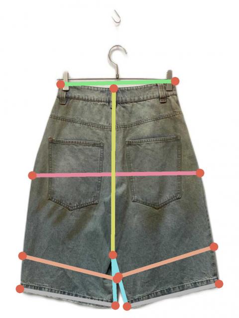 中古・古着通販】Jaded London (ジェイデッドロンドン) デニムハーフ