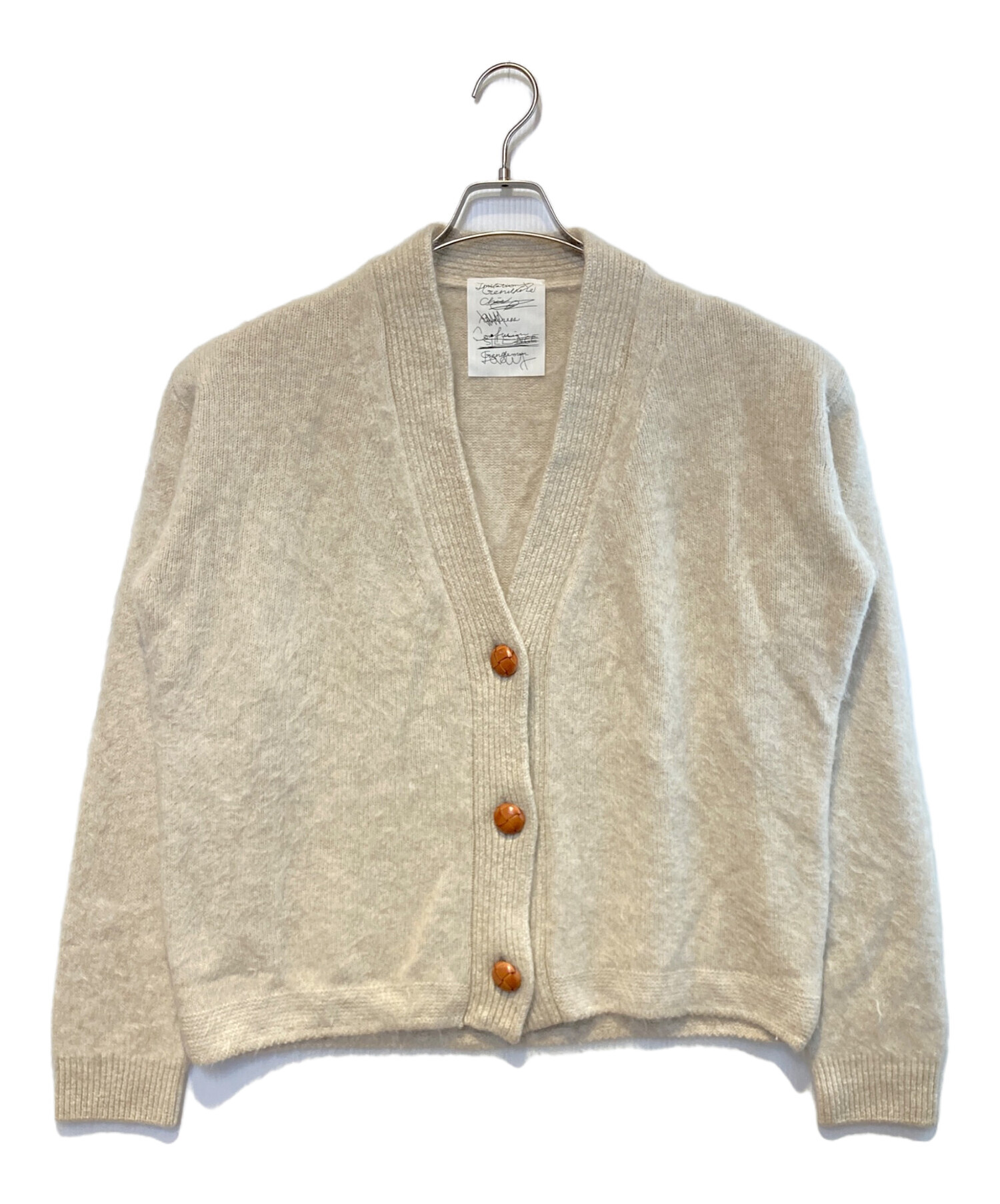 中古・古着通販】CHAOS (カオス) ノルマンディーカーディガン ベージュ