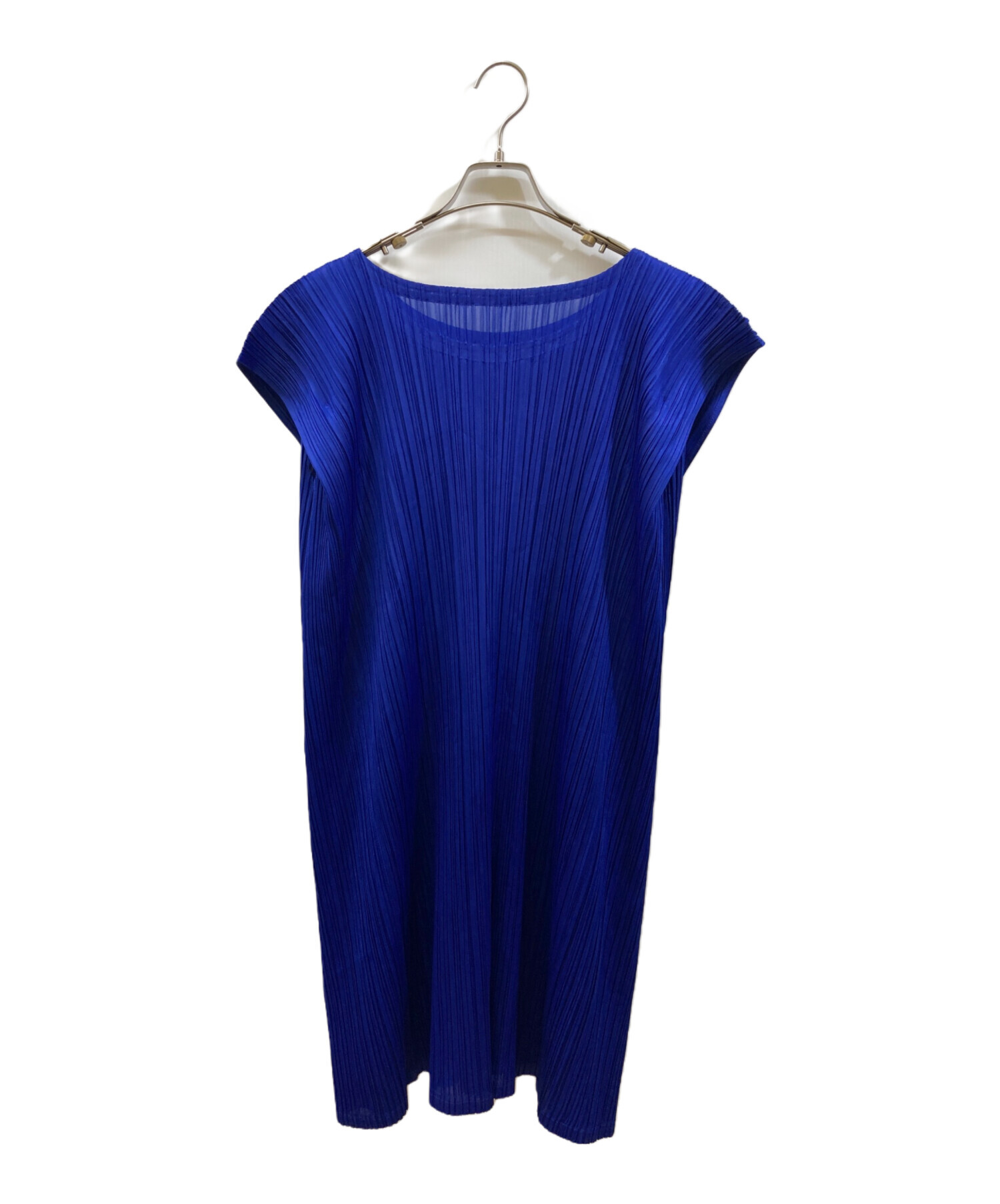 PLEATS PLEASE ドット柄ノースリーブワンピース チュニック