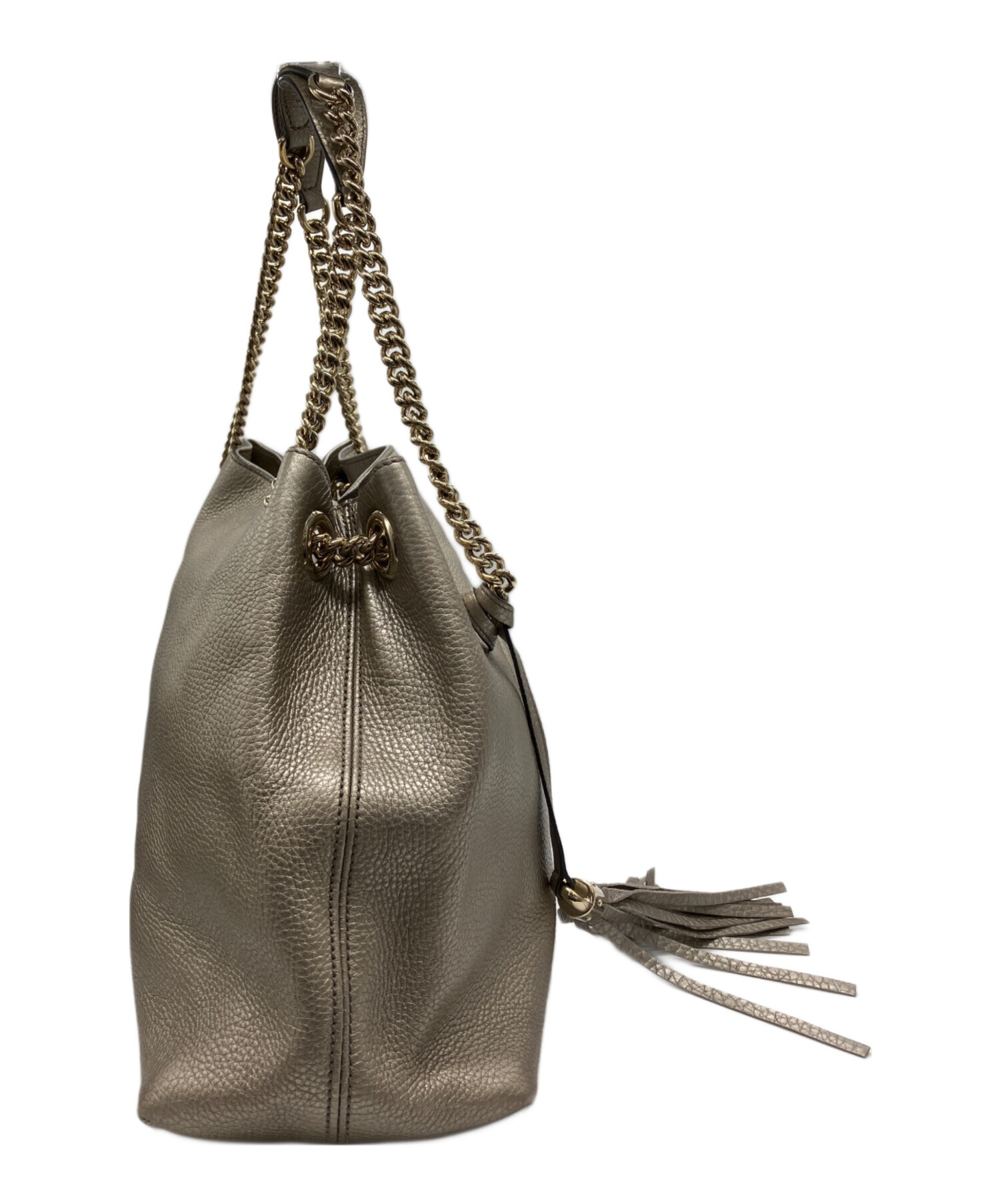 【極美品】GUCCI グッチ ソーホー チェーン トートバック グッチ ソーホー チェーンバッグ 中古・古着通販 GUCCI グッチ