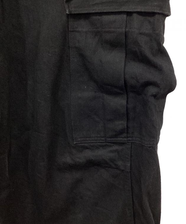 中古・古着通販】COMOLI (コモリ) ブラックデニムB.D.Uパンツ ブラック