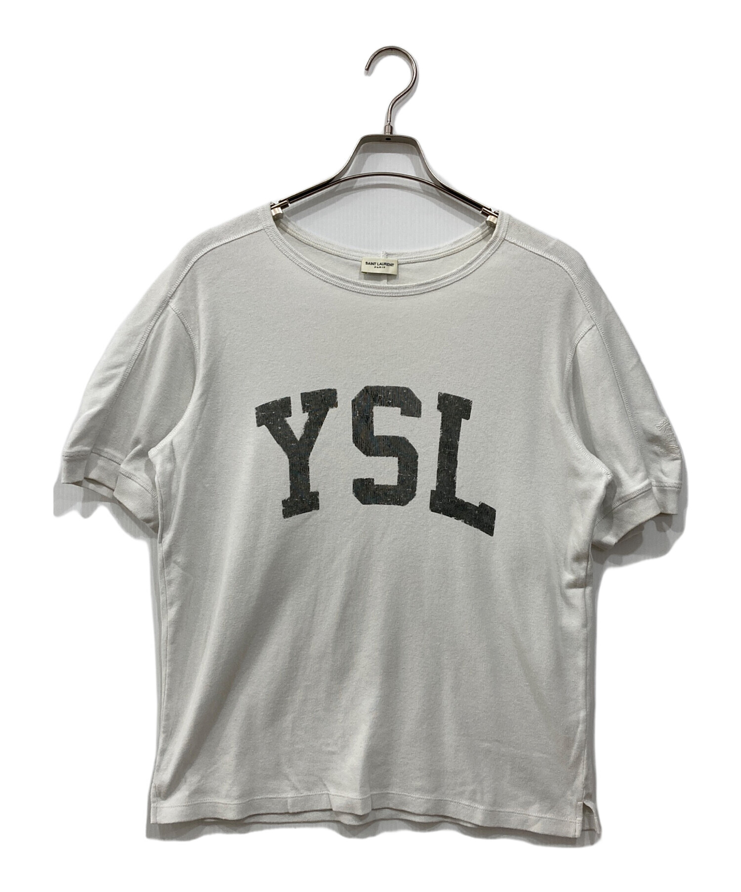 希少品 YSLヴィンテージロゴTシャツ レディース 中古・古着通販】Saint Laurent Paris (サンローランパリ) YSL