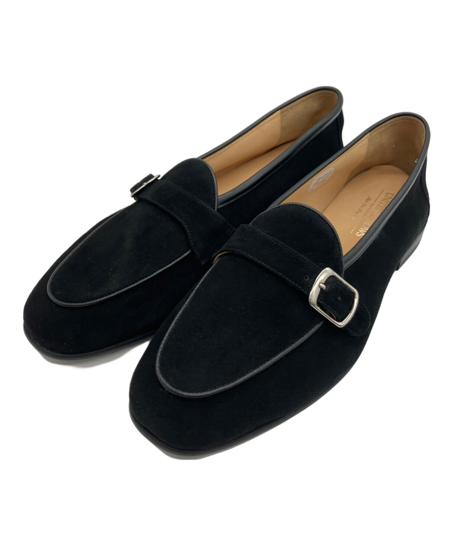 定価2.9万 UNITED ARROWS スエード シングルモンク ローファー 中古・古着通販】UNITED ARROWS (ユナイテッドアローズ) スエード
