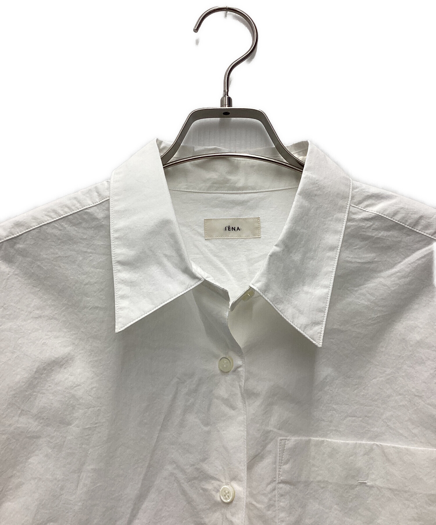 中古・古着通販】IENA (イエナ) タイプライタークロップドシャツ