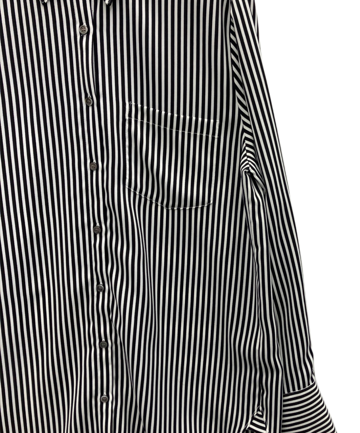 中古・古着通販】Loungedress (ラウンジドレス) テロシャツ ブラック 