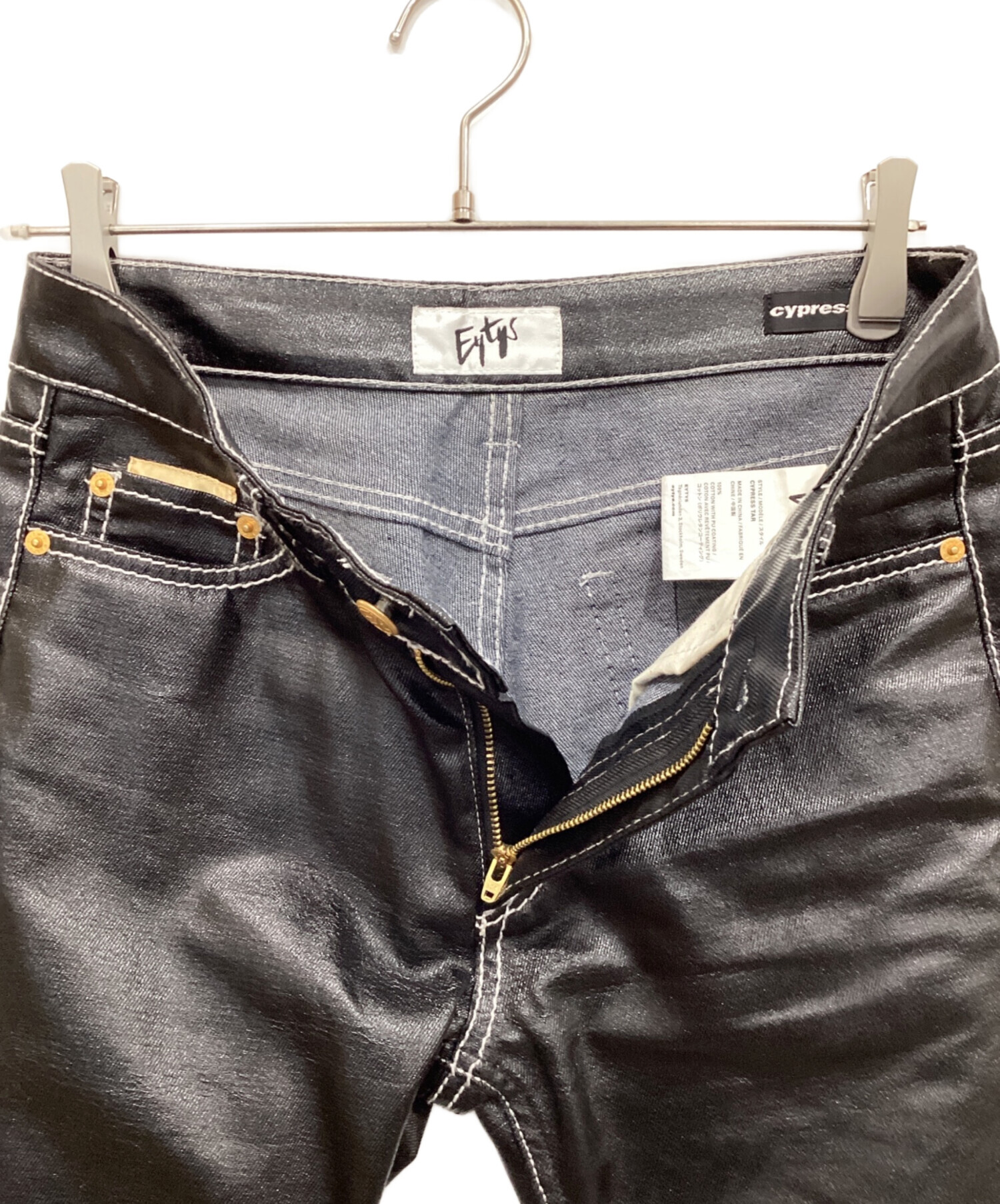 中古・古着通販】Eytys (エイティーズ) CYPRESS TAR/パンツ ブラック