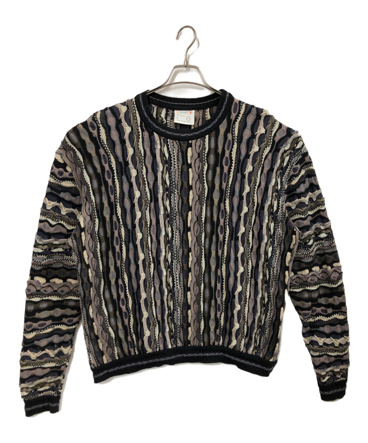 中古・古着通販】Coogi (クージー) 3Dニット マルチカラー サイズ:M