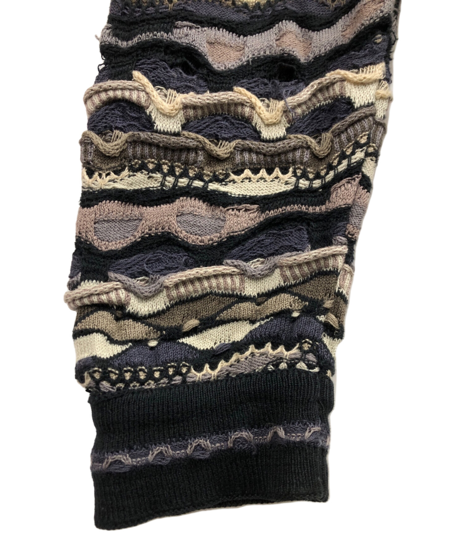 中古・古着通販】Coogi (クージー) 3Dニット マルチカラー サイズ:M