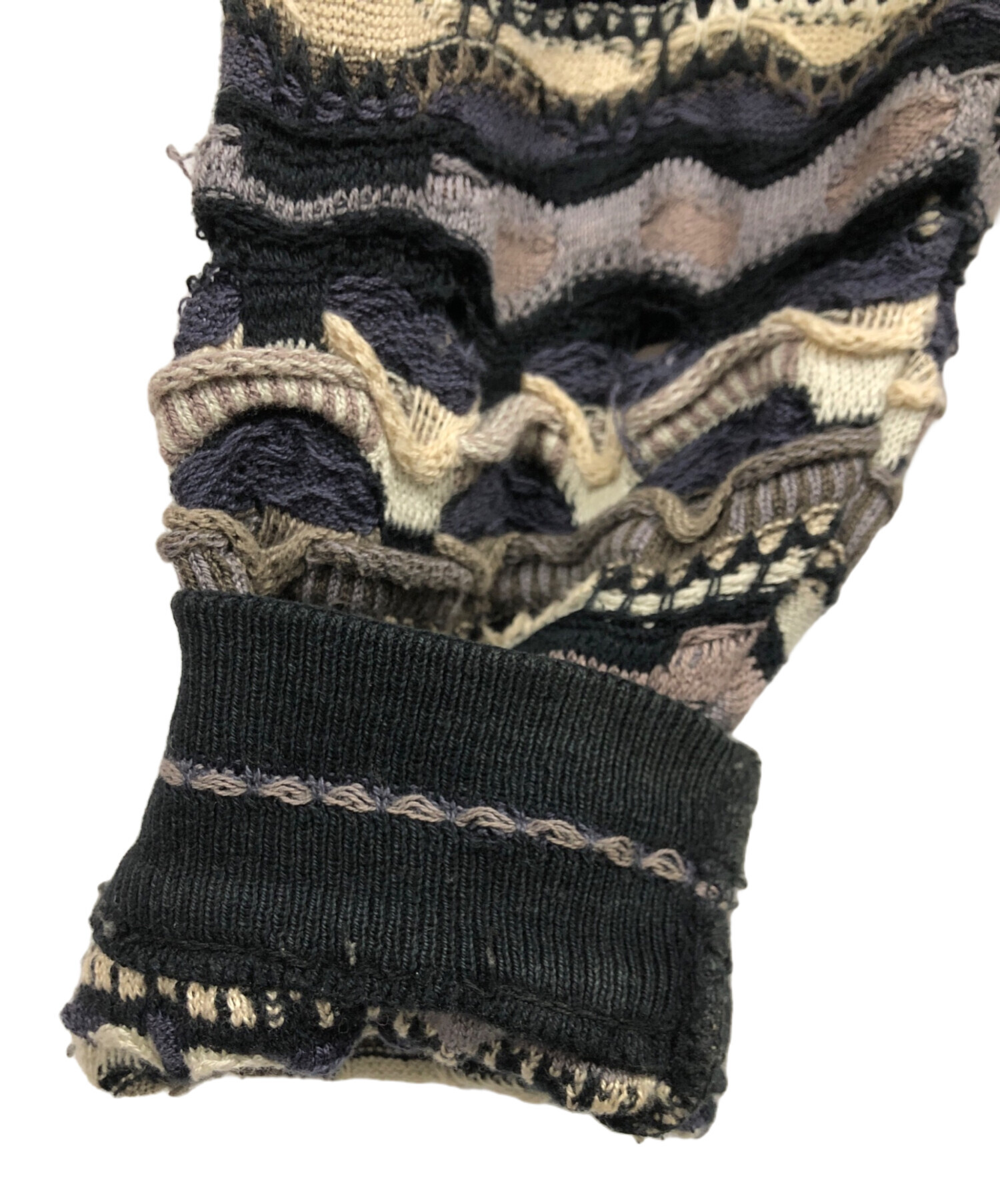 中古・古着通販】Coogi (クージー) 3Dニット マルチカラー サイズ:M