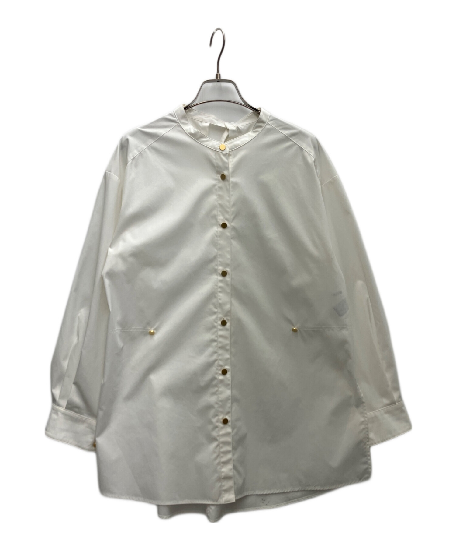 ♡ 確認用 ♡ 中古・古着通販】LOUNIE (ルーニー) バンドカラービッグシャツ