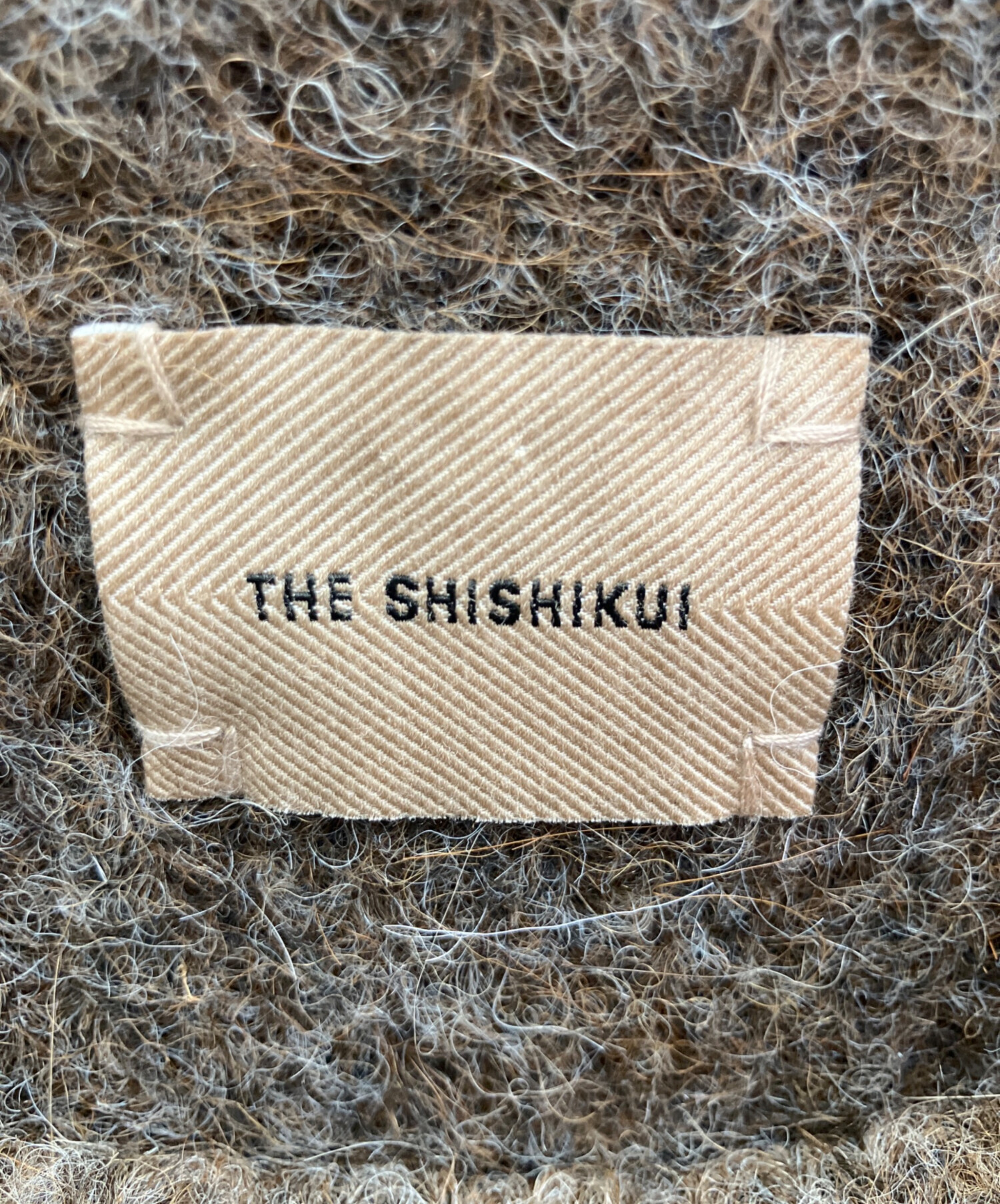 THESHISHIKUI アルパカニット THE SHISHIKUI アルパカ85ニット L GRAY
