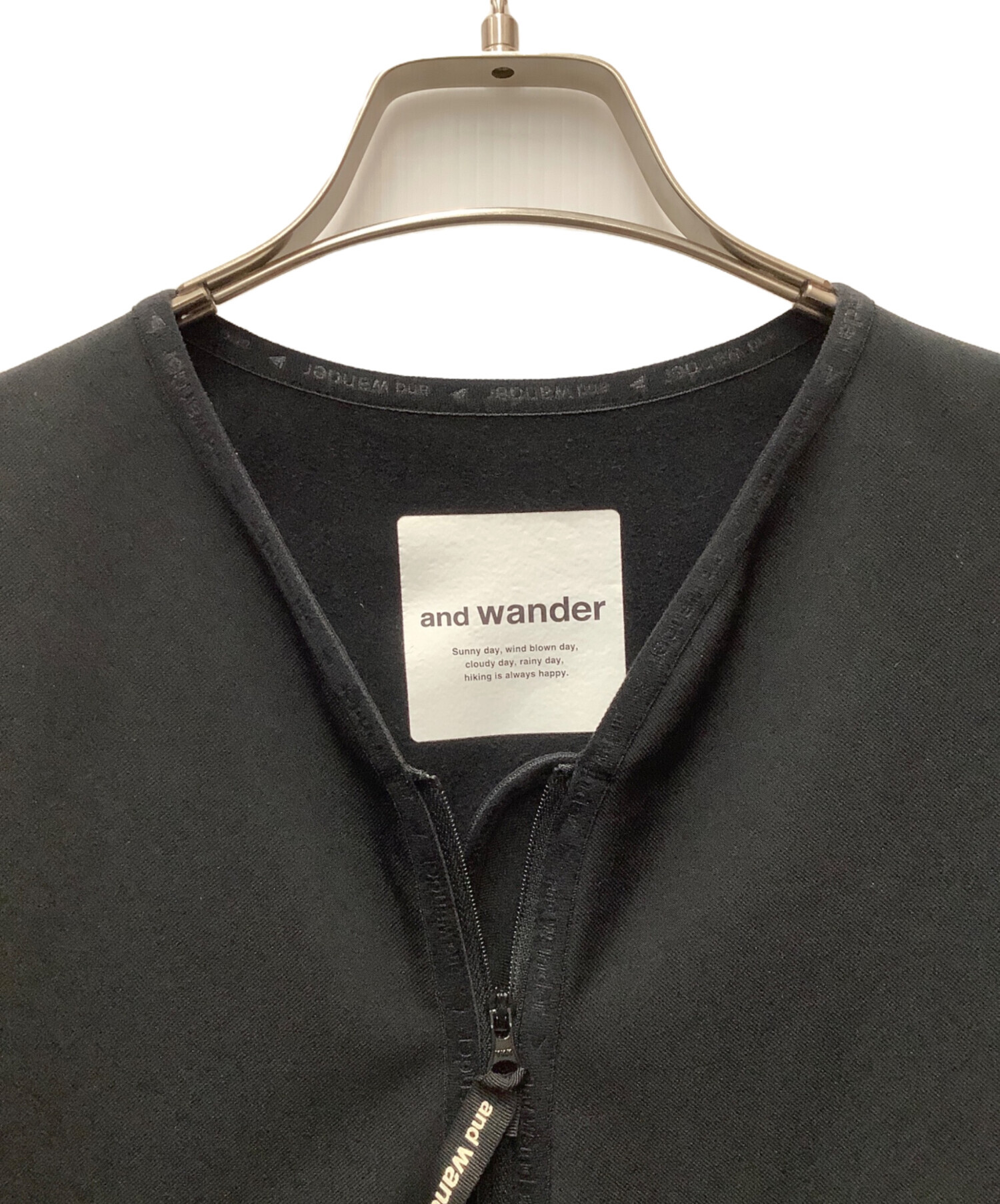 中古・古着通販】and wander (アンドワンダー) light fleece pullover 