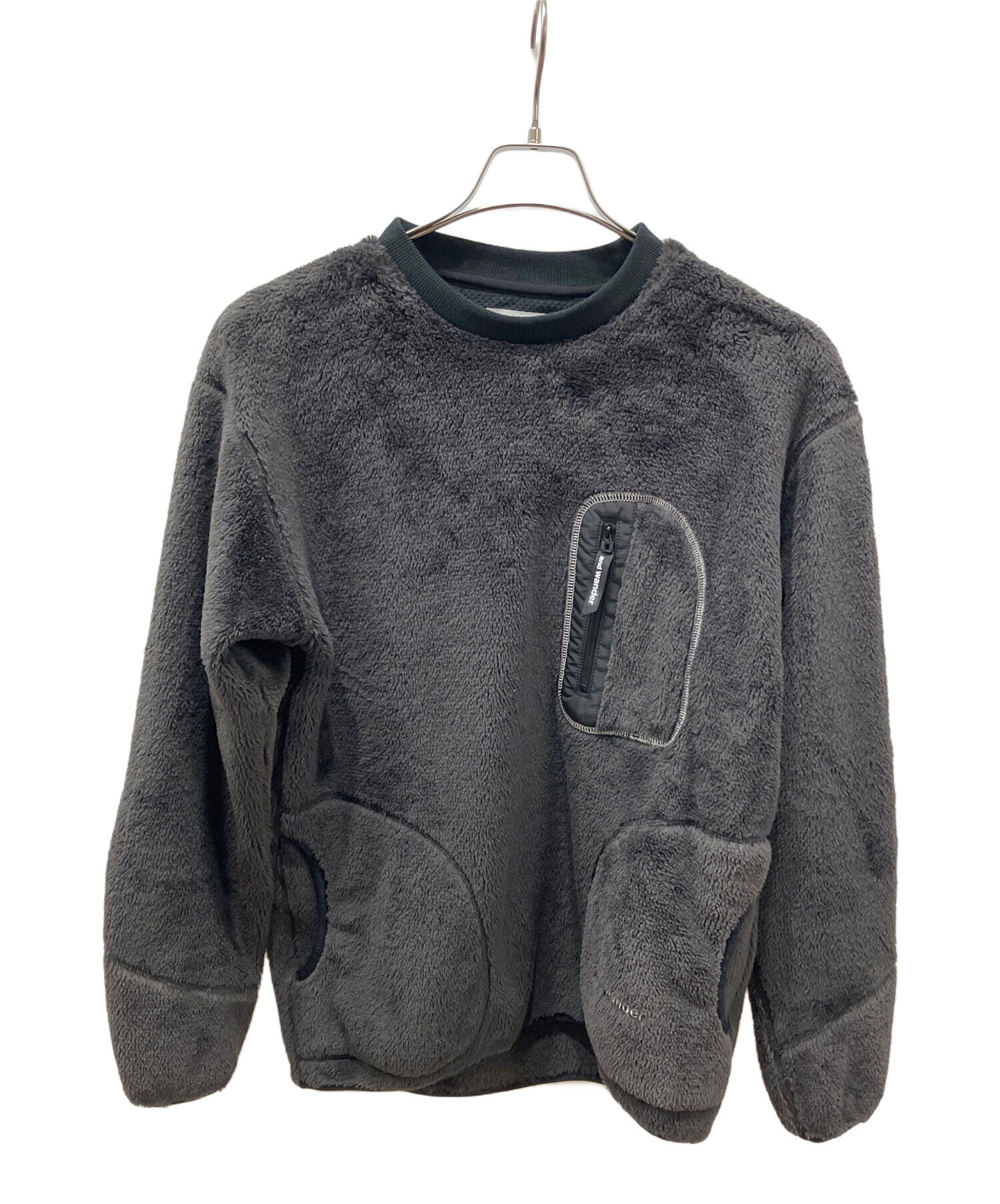中古・古着通販】and wander (アンドワンダー) high loft fleece