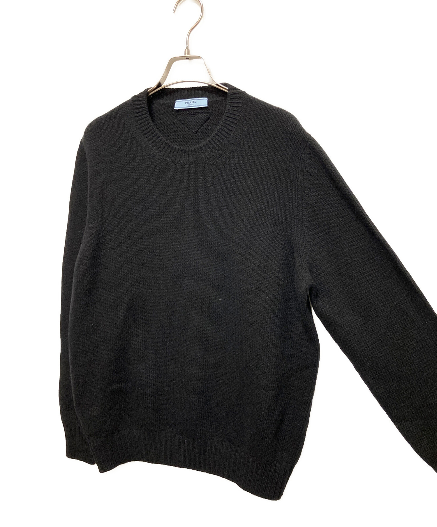 中古・古着通販】PRADA (プラダ) ウール×カシミヤ クルーネック