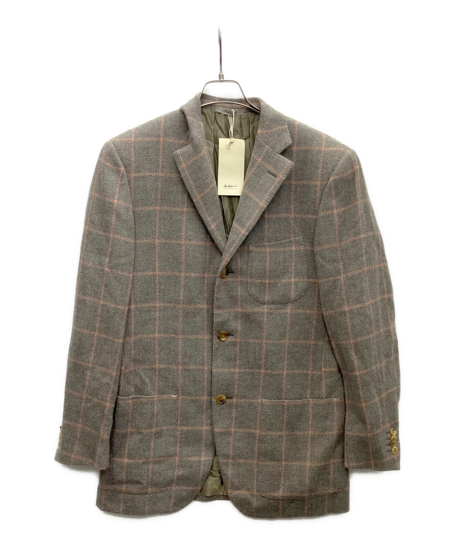 HUGO BOSS - ヒューゴボス ジャケット ツイード ウール カシミヤ HUGO