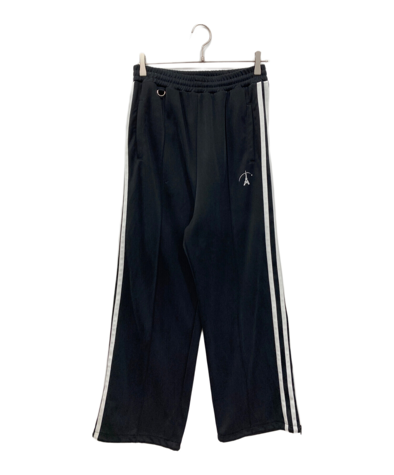 【doublet】トラックパンツ FADED BLACK TRACK PANTS 中古・古着通販】doublet (ダブレット) VINTAGE EFFECT TRACK PANTS